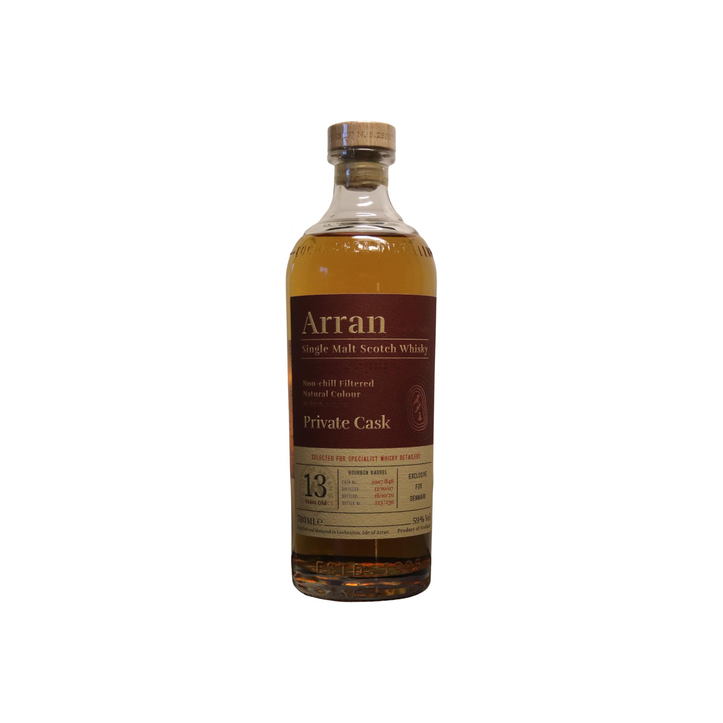 Arran Private Cask 2007 13 Years Single Malt Whisky