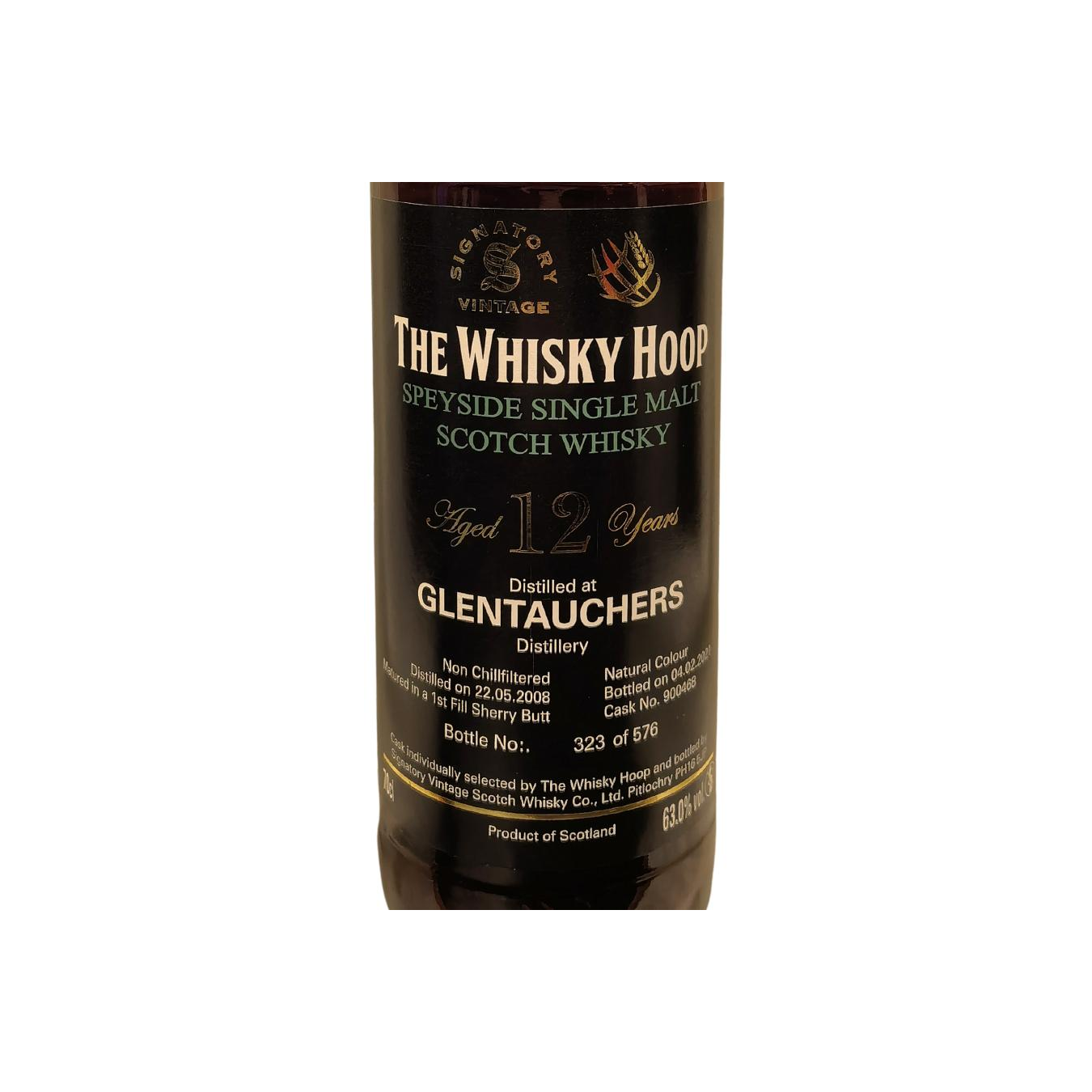 Glentauchers 2008 12 Years Single Malt Whisky