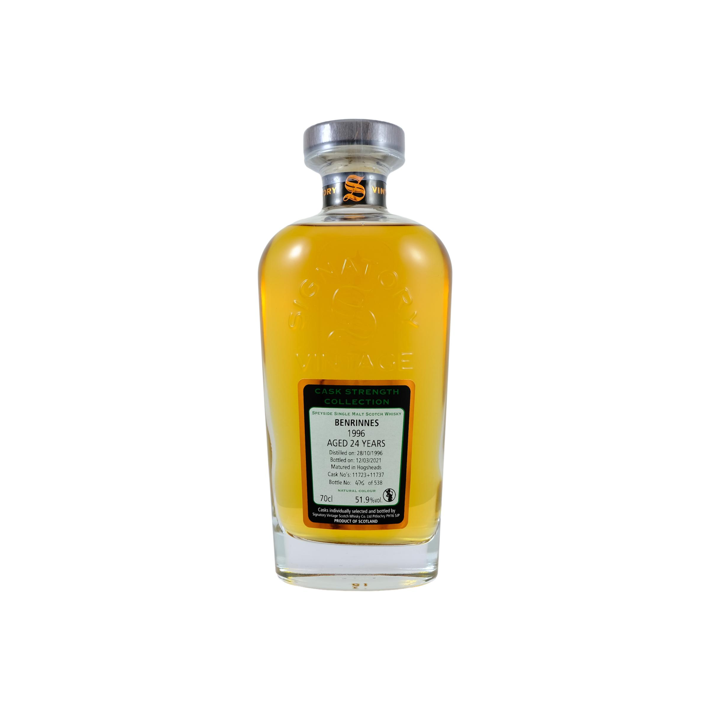 Benrinnes Cask Strength Collection 1996 24 Years Single Malt Whisky