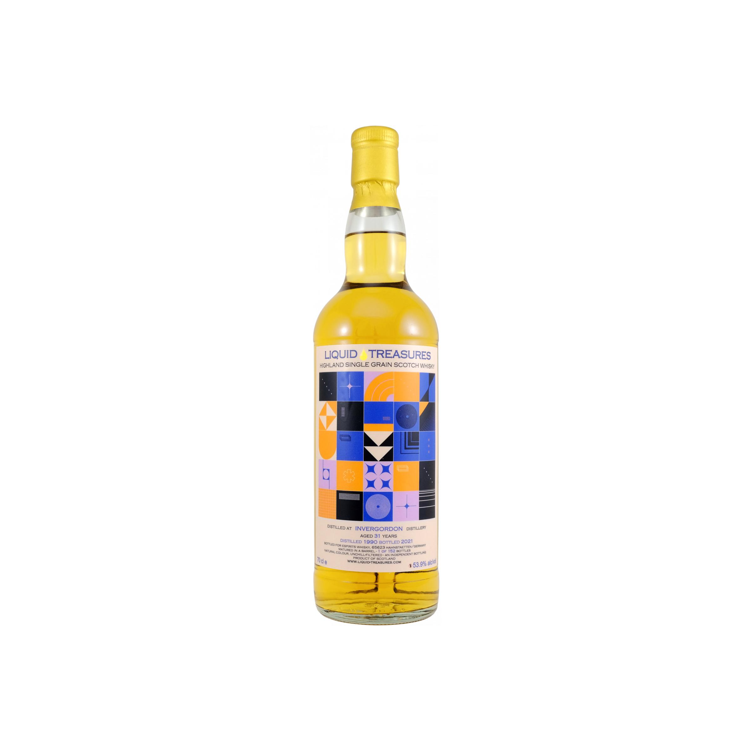 Invergordon 1990 31 Years Single Grain Whisky
