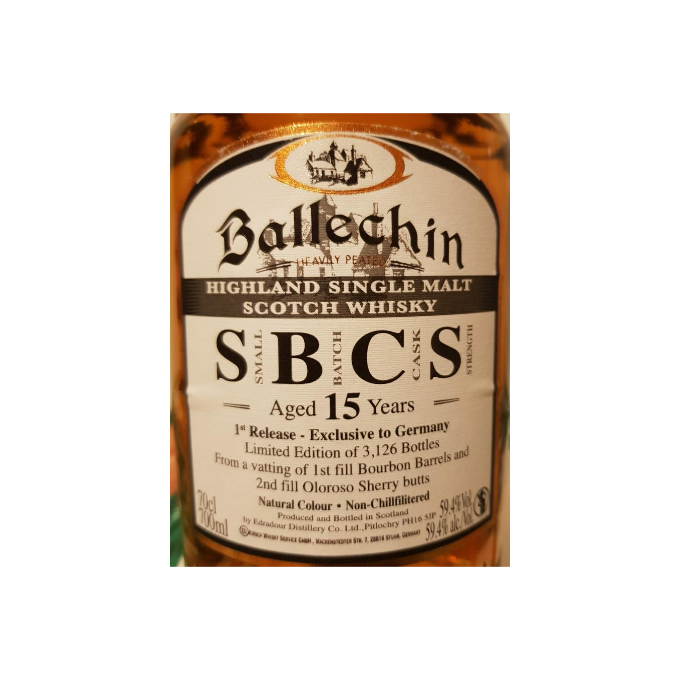 Ballechin 15 Years Single Malt Whisky 3