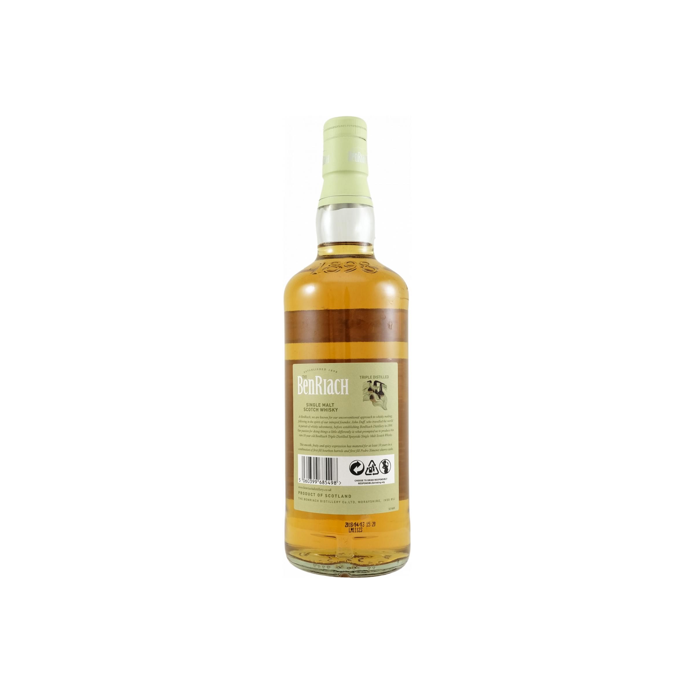 BenRiach 10 Years Single Malt Whisky 2