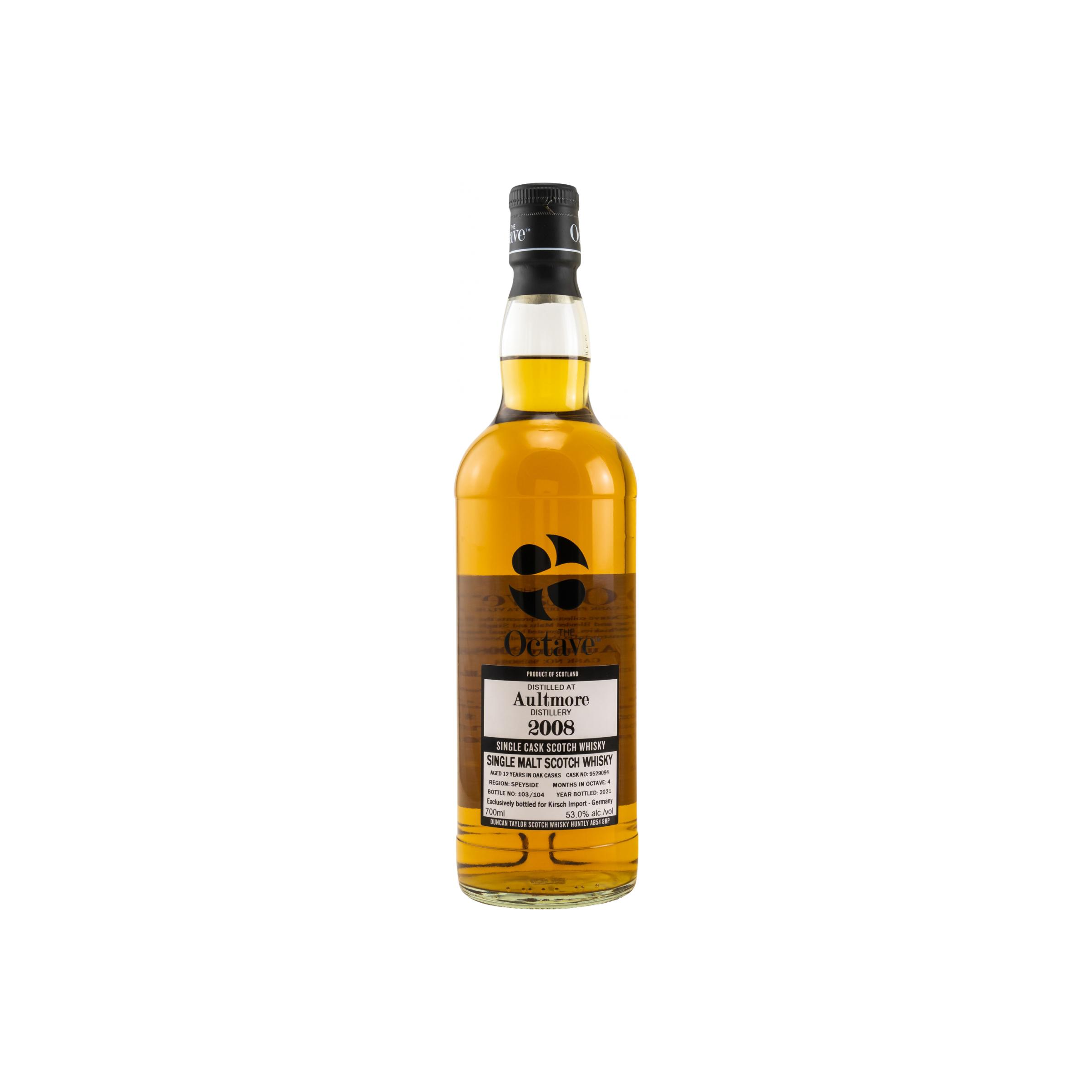 Aultmore The Octave 2008 12 Years Single Malt Whisky