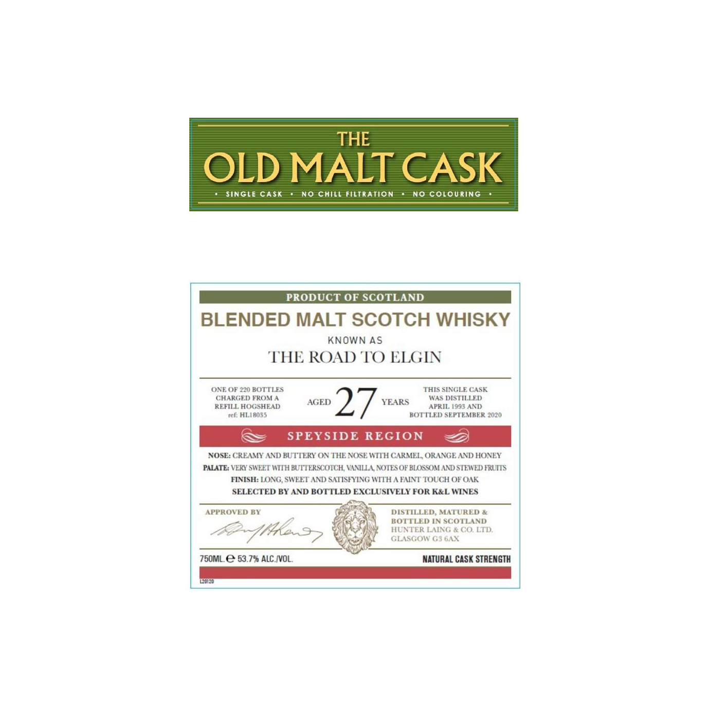 Blended Malt Scotch Whisky 1993 HL