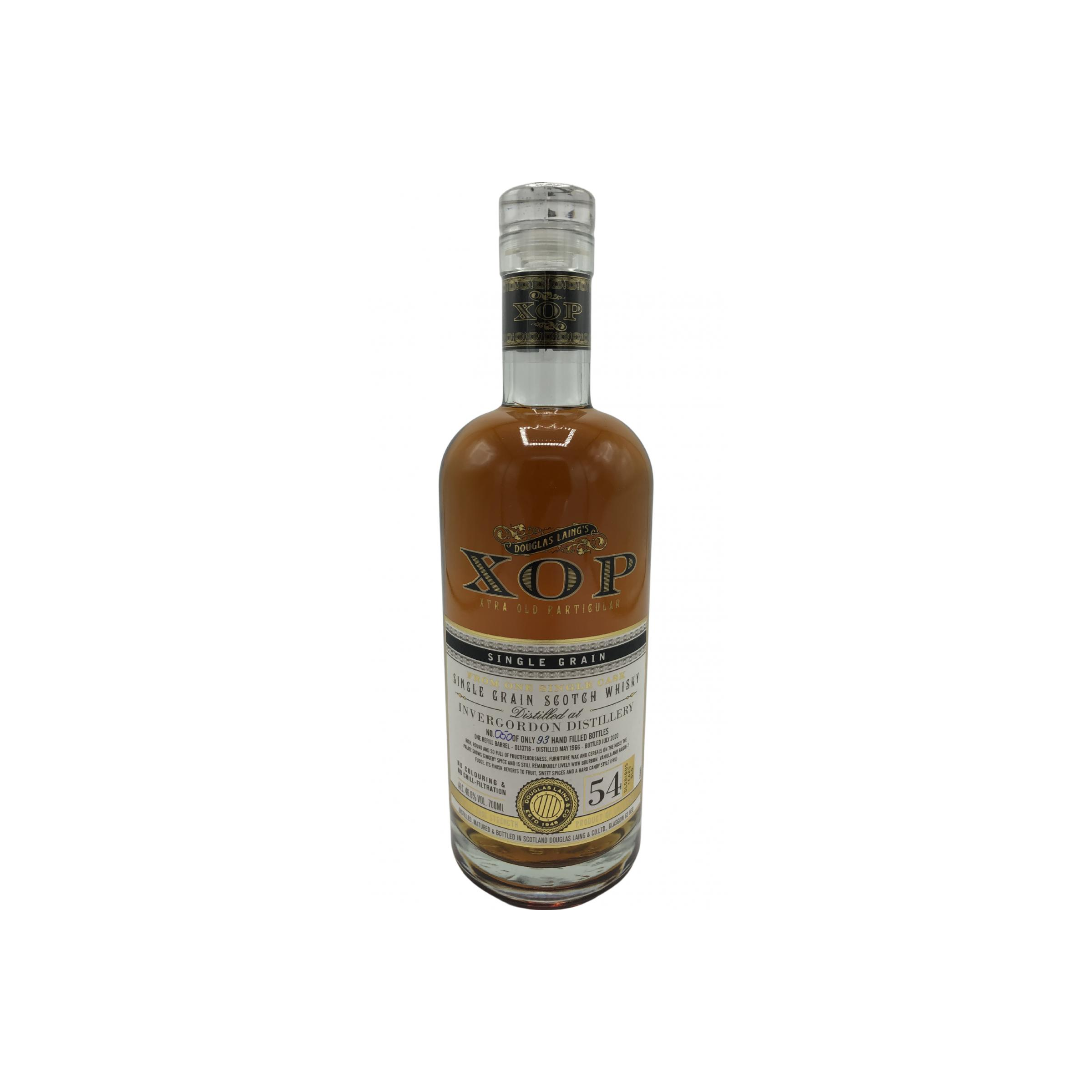 Invergordon 1966 54 Years Single Grain Whisky