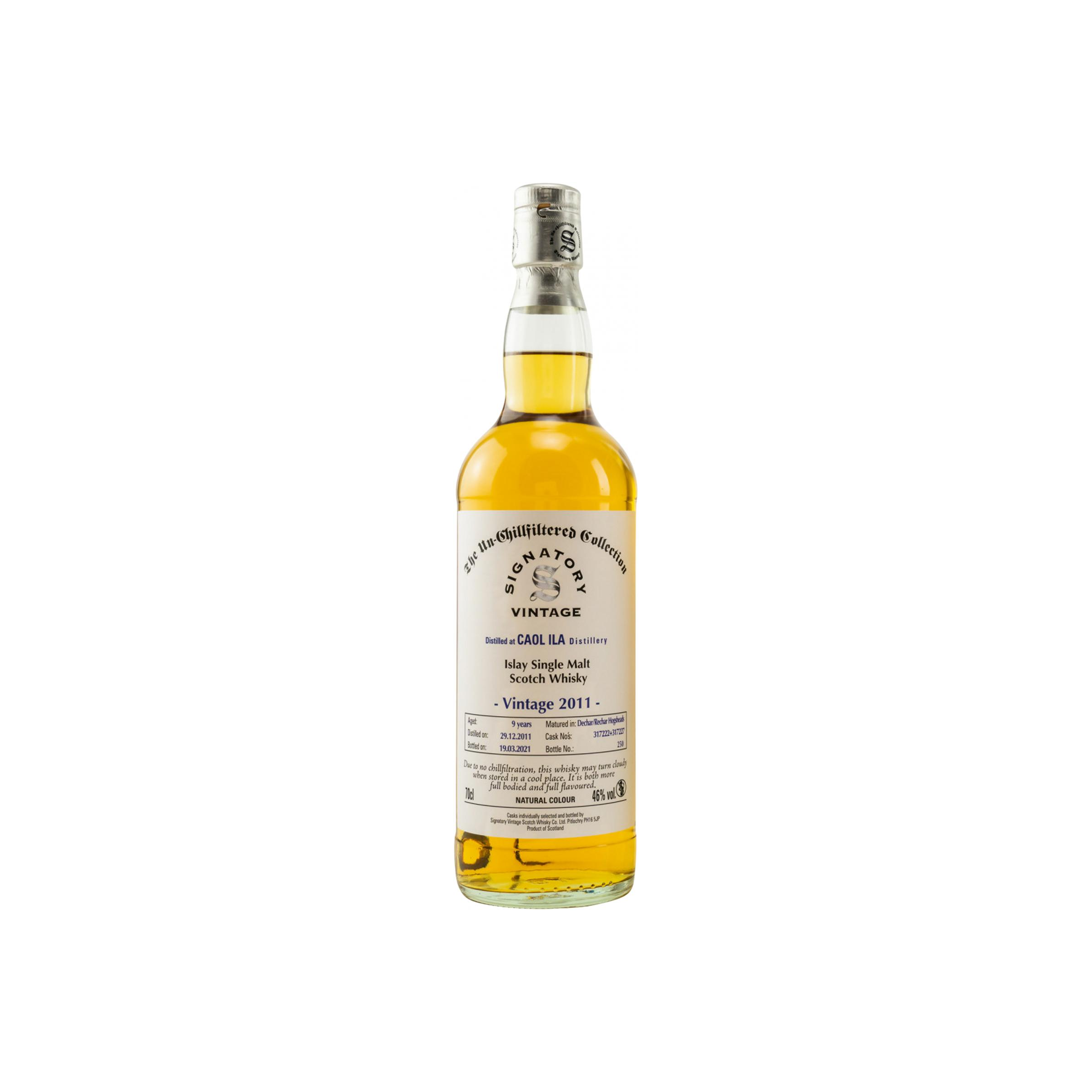 Caol Ila The Un-Chillfiltered Collection 2011 9 Years Single Malt Whisky