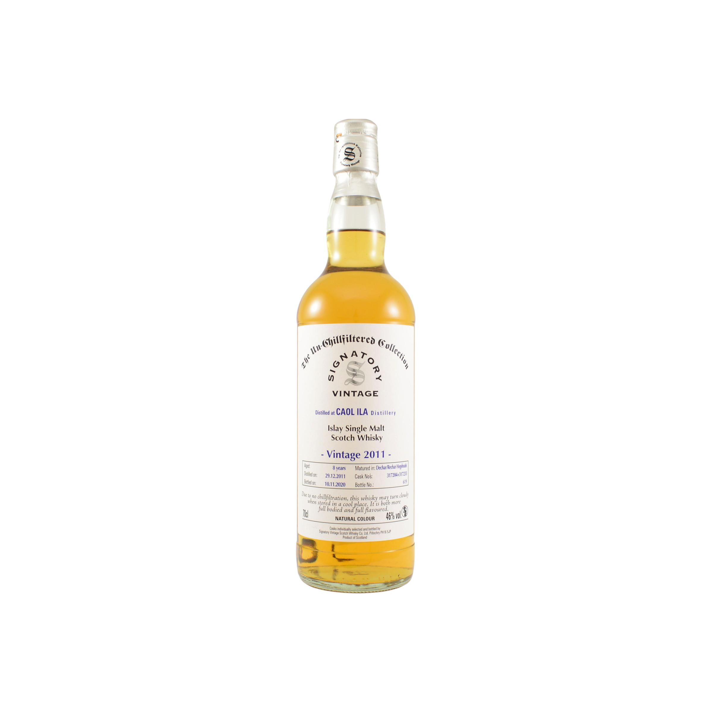 Caol Ila The Un-Chillfiltered Collection 2011 8 Years Single Malt Whisky
