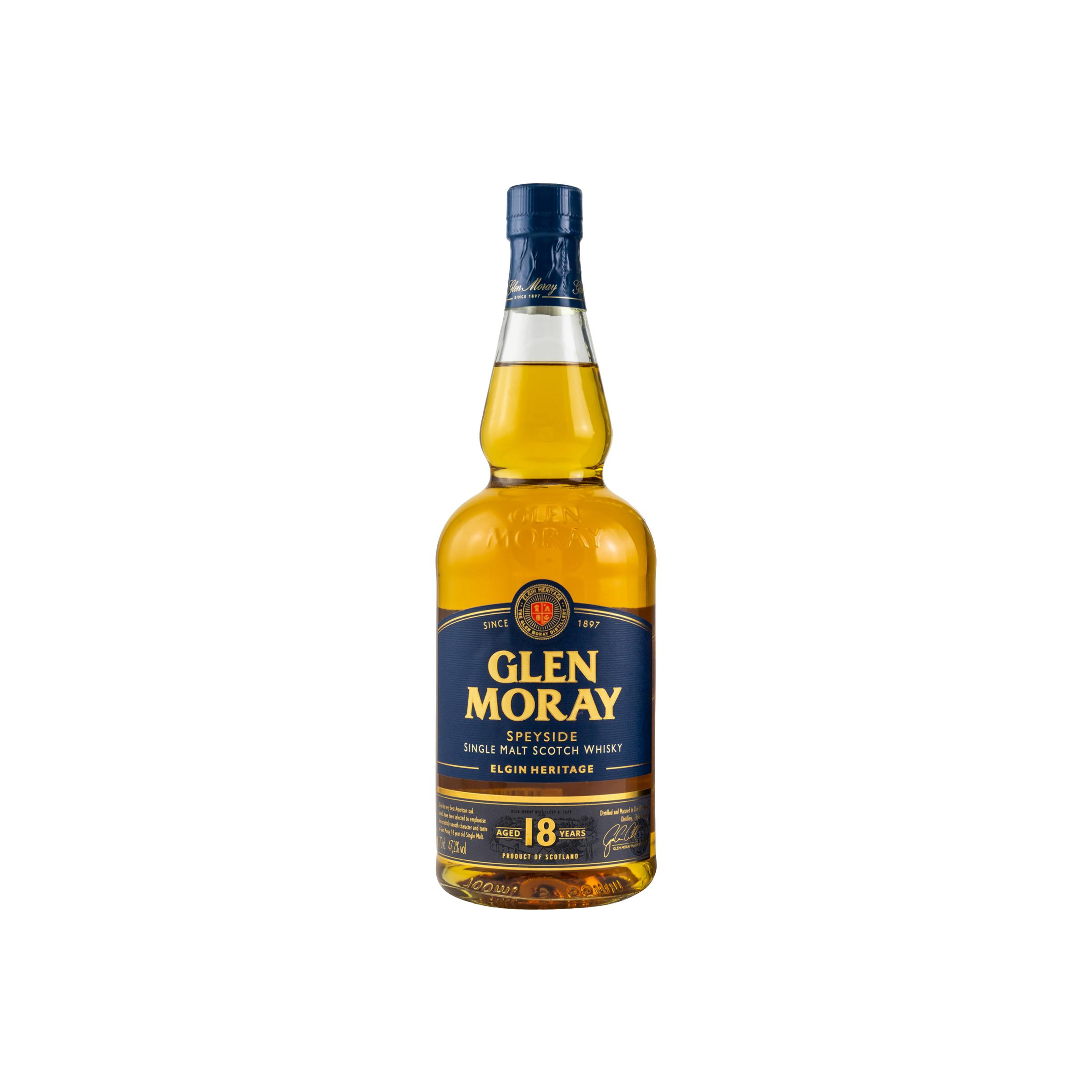 Glen Moray 18 Years Single Malt Whisky