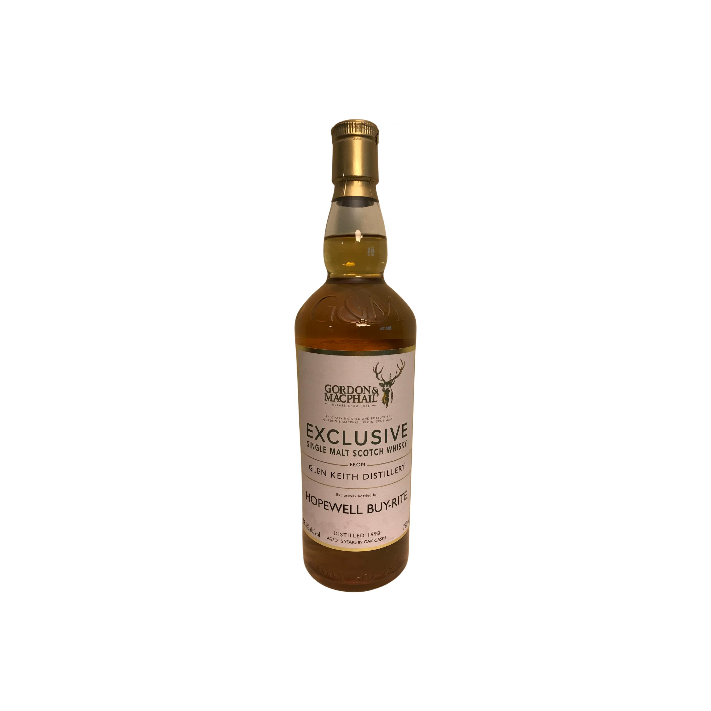 Glen Keith 1998 15 Years Single Malt Whisky