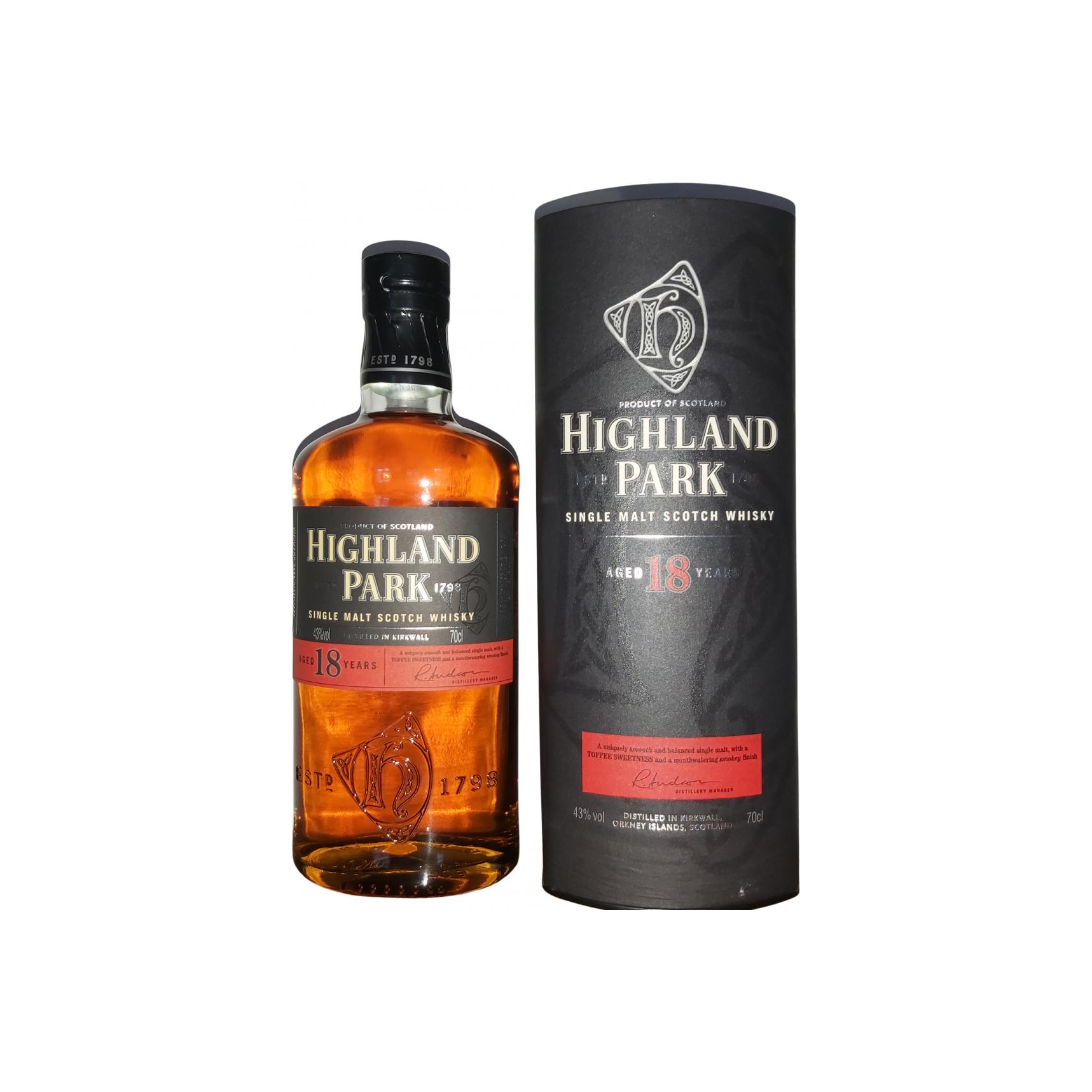 Highland Park 18 Years Single Malt Whisky 2