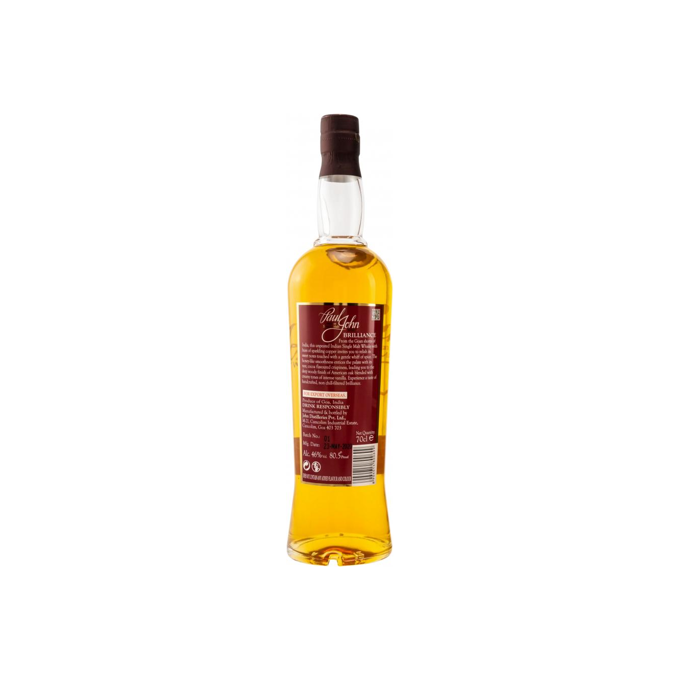 Paul John Single Malt Whisky 2