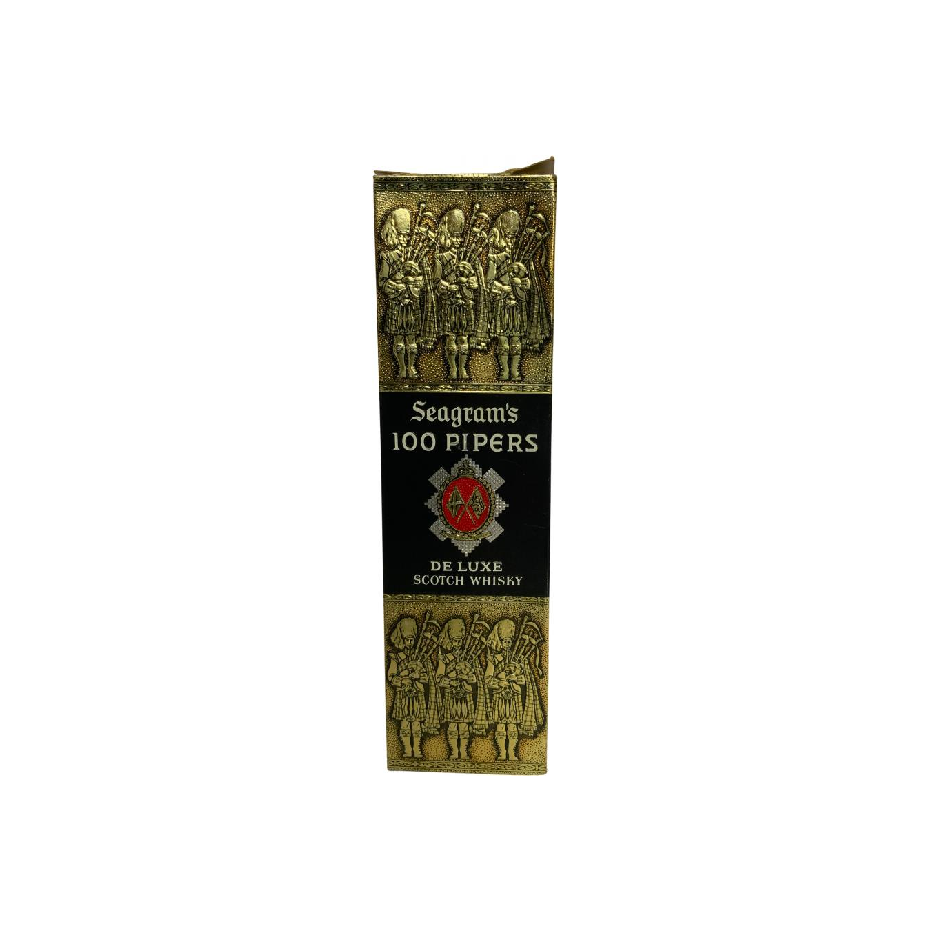 100 Pipers De Luxe Scotch Whisky