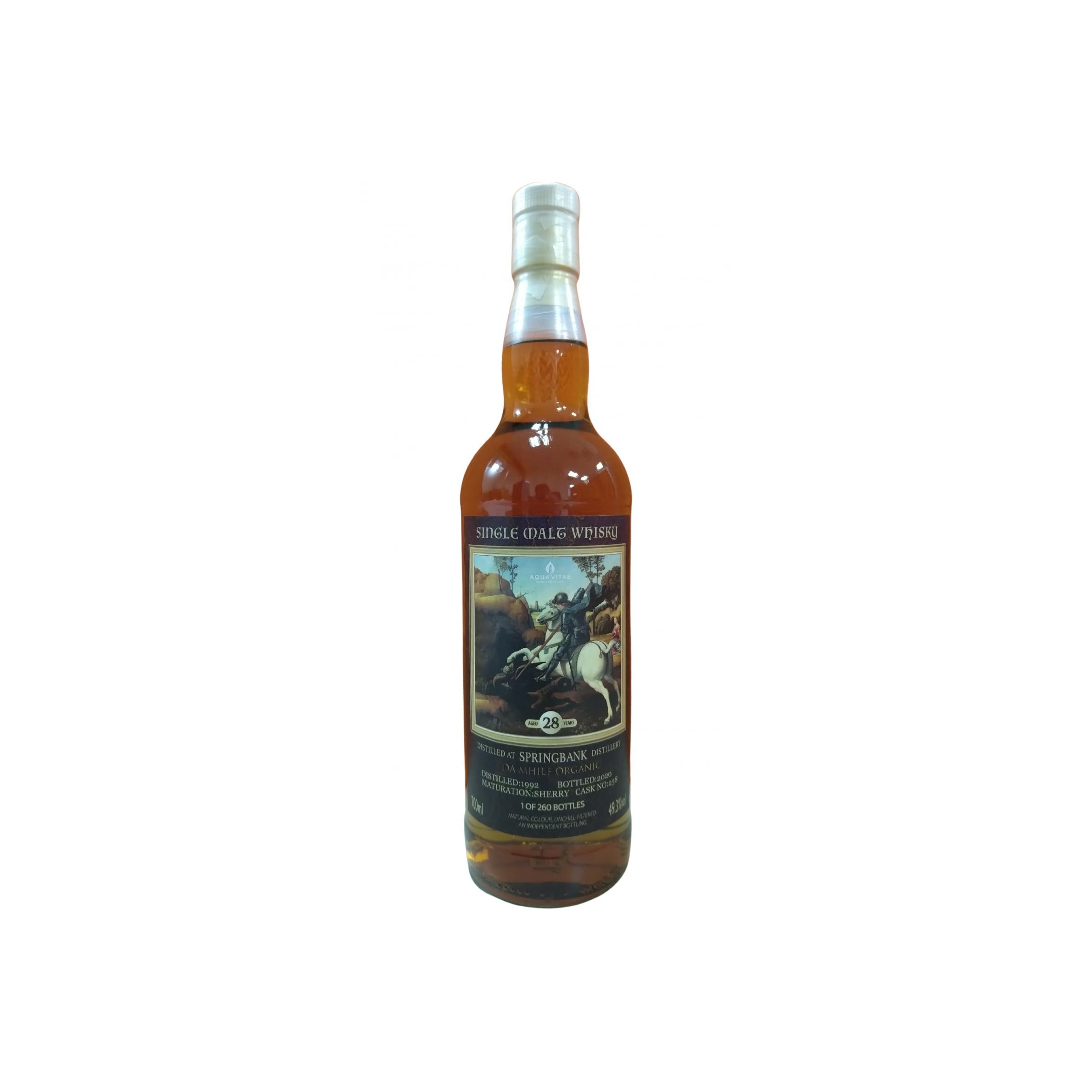 Springbank 1992 28 Years Single Malt Whisky