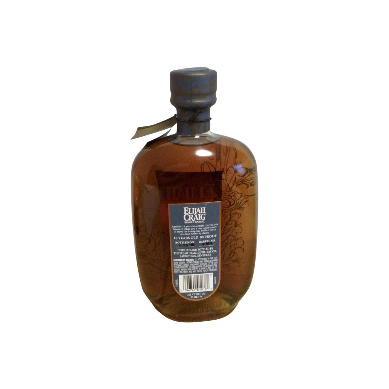 Elijah Craig 18 Years Bourbon Whisky 2