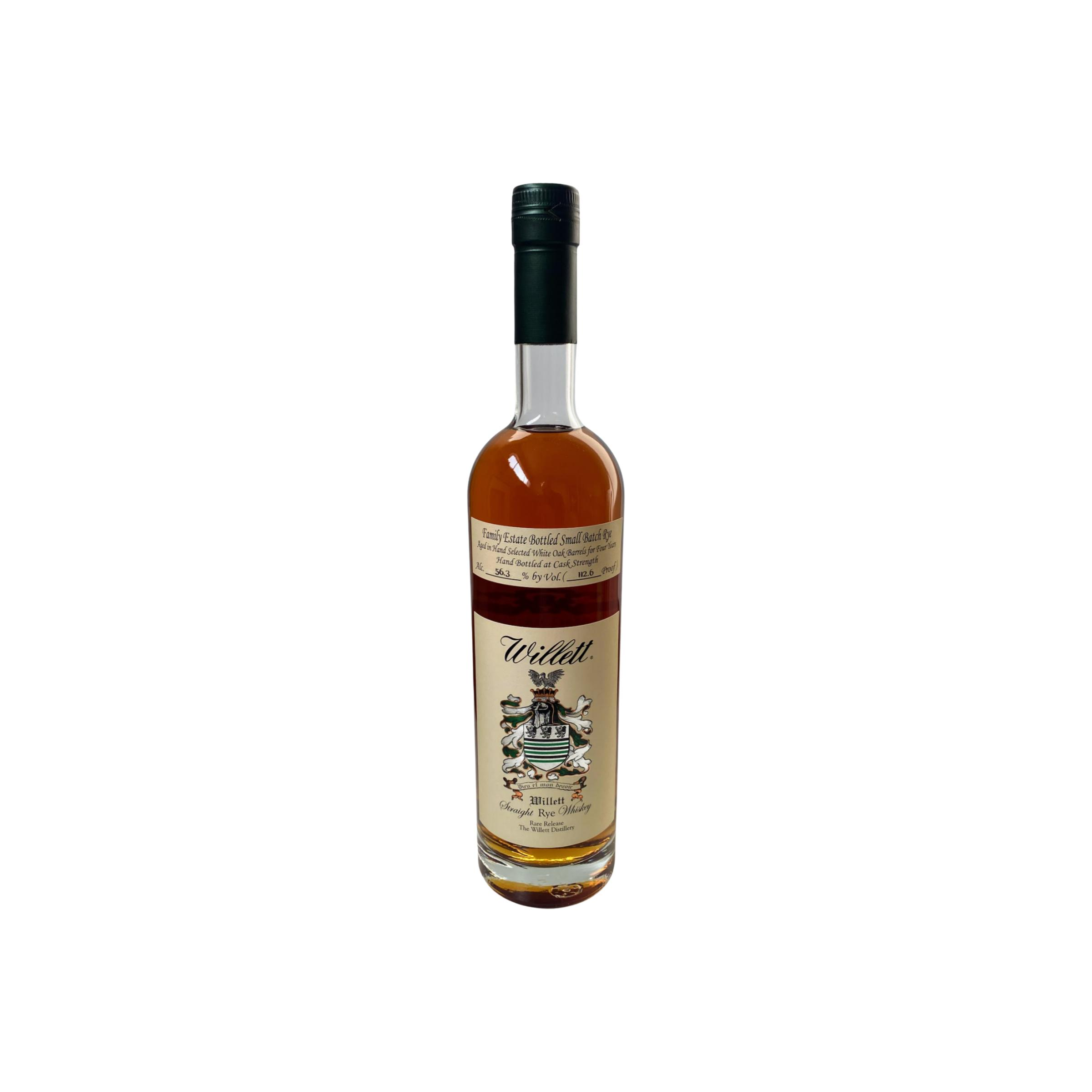 Willett 4 Years Rye Whisky