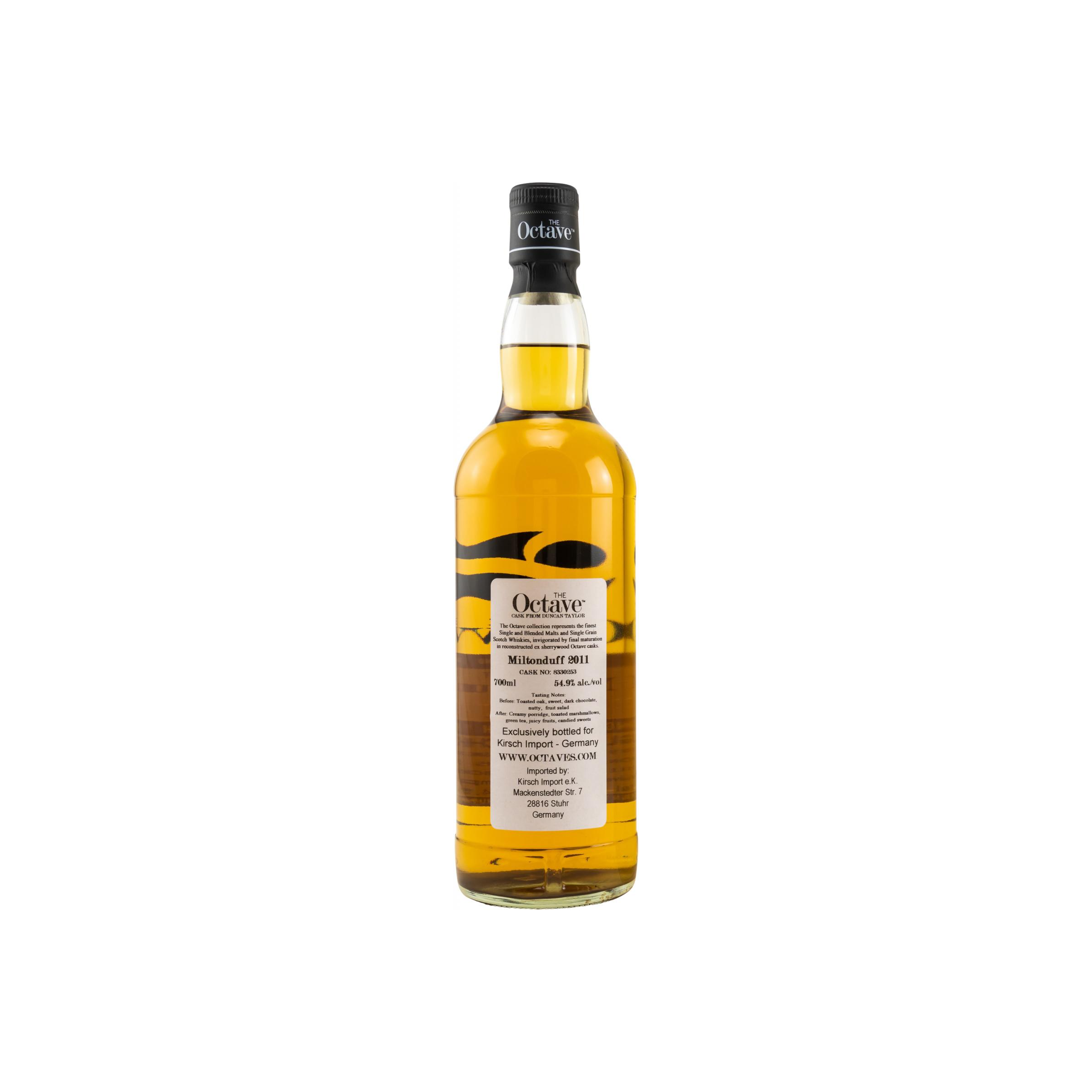 Miltonduff The Octave 2011 9 Years Single Malt Whisky 2
