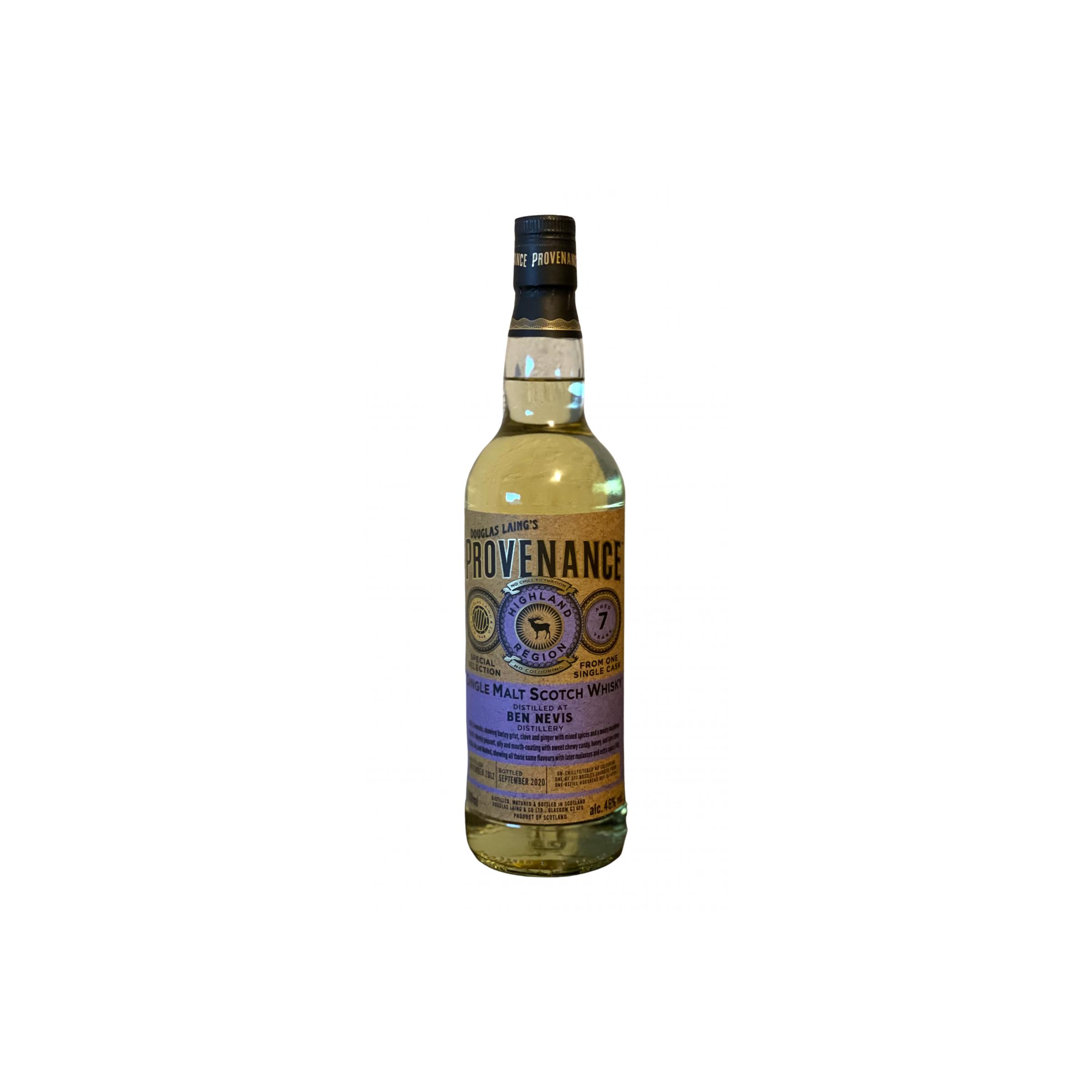 Ben Nevis 2012 7 Years Single Malt Whisky