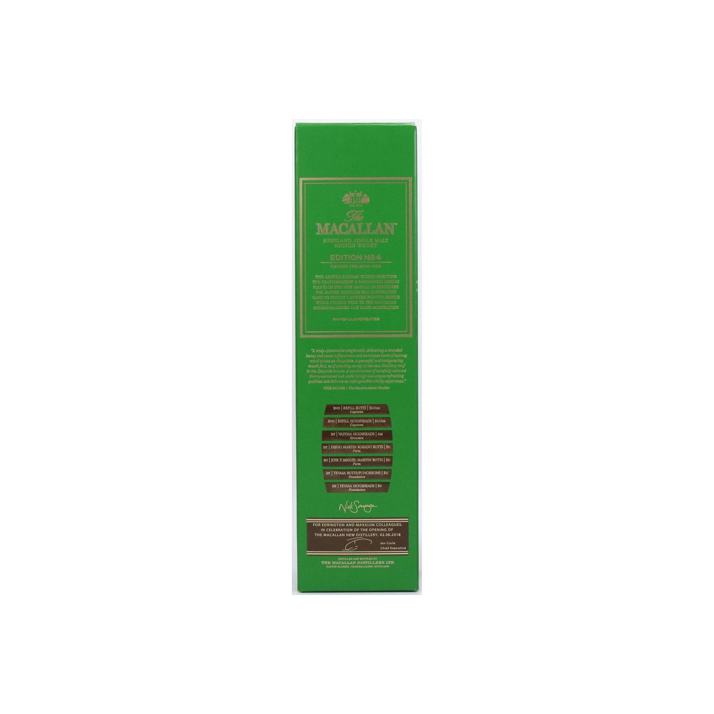 Macallan Edition No. 4 2