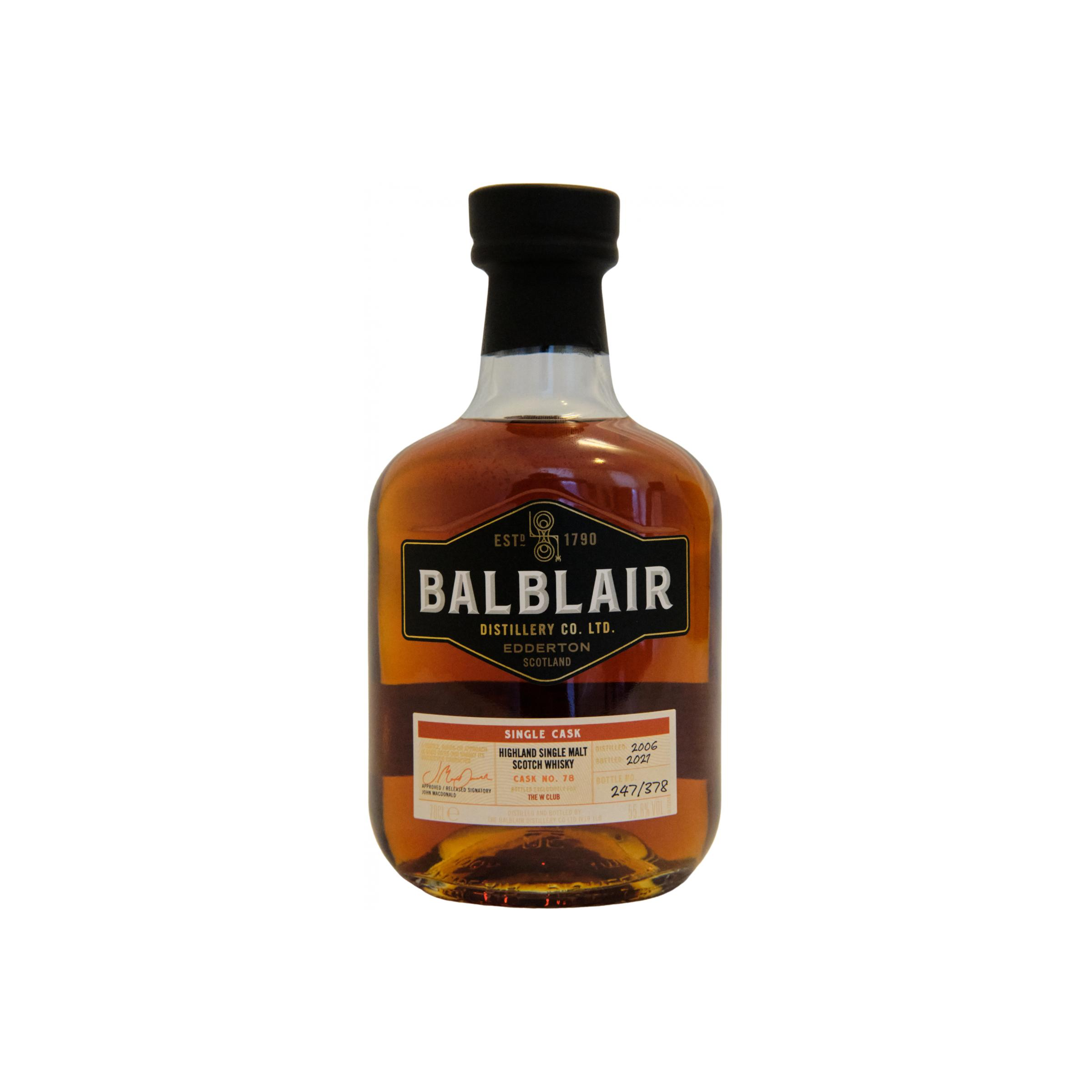 Balblair Single Cask 2006 Single Malt Whisky