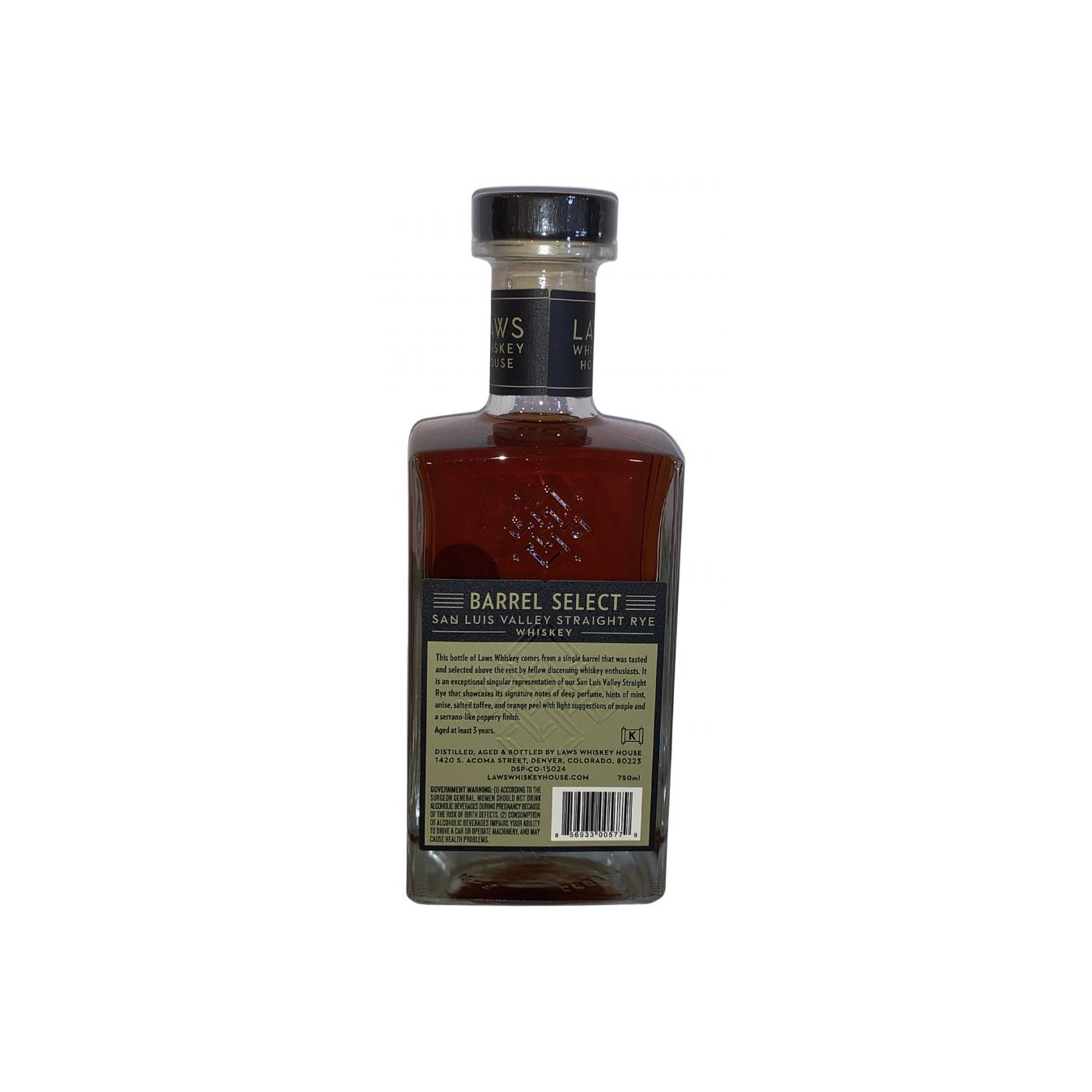 Laws San Luis Valley Straight Rye 2