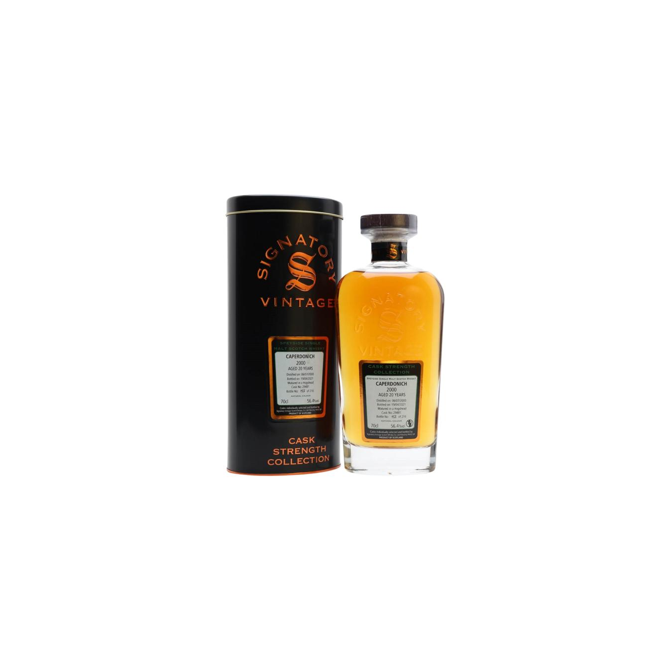 Caperdonich Cask Strength Collection 2000 20 Years Single Malt Whisky 2