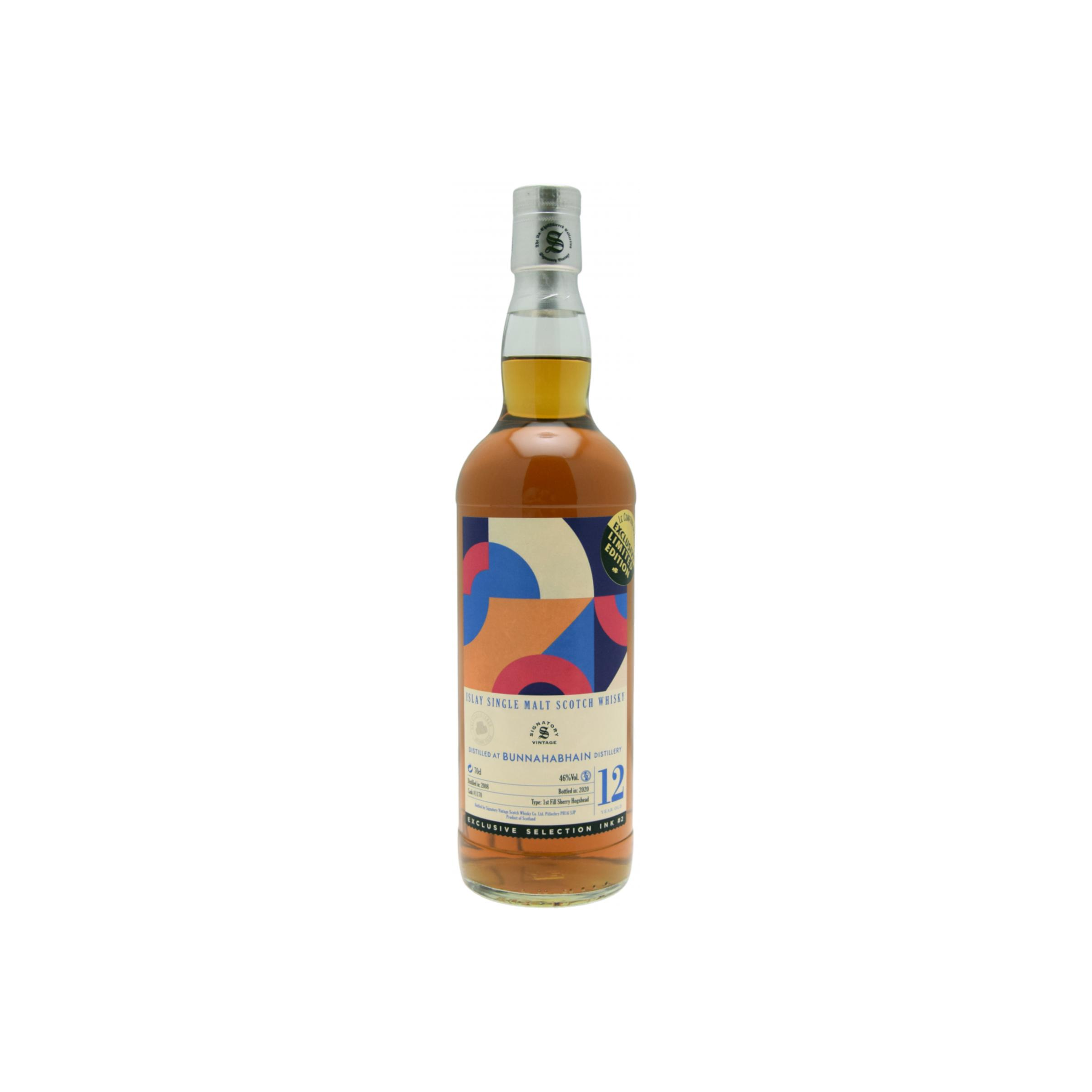 Bunnahabhain 2008 12 Years Single Malt Whisky