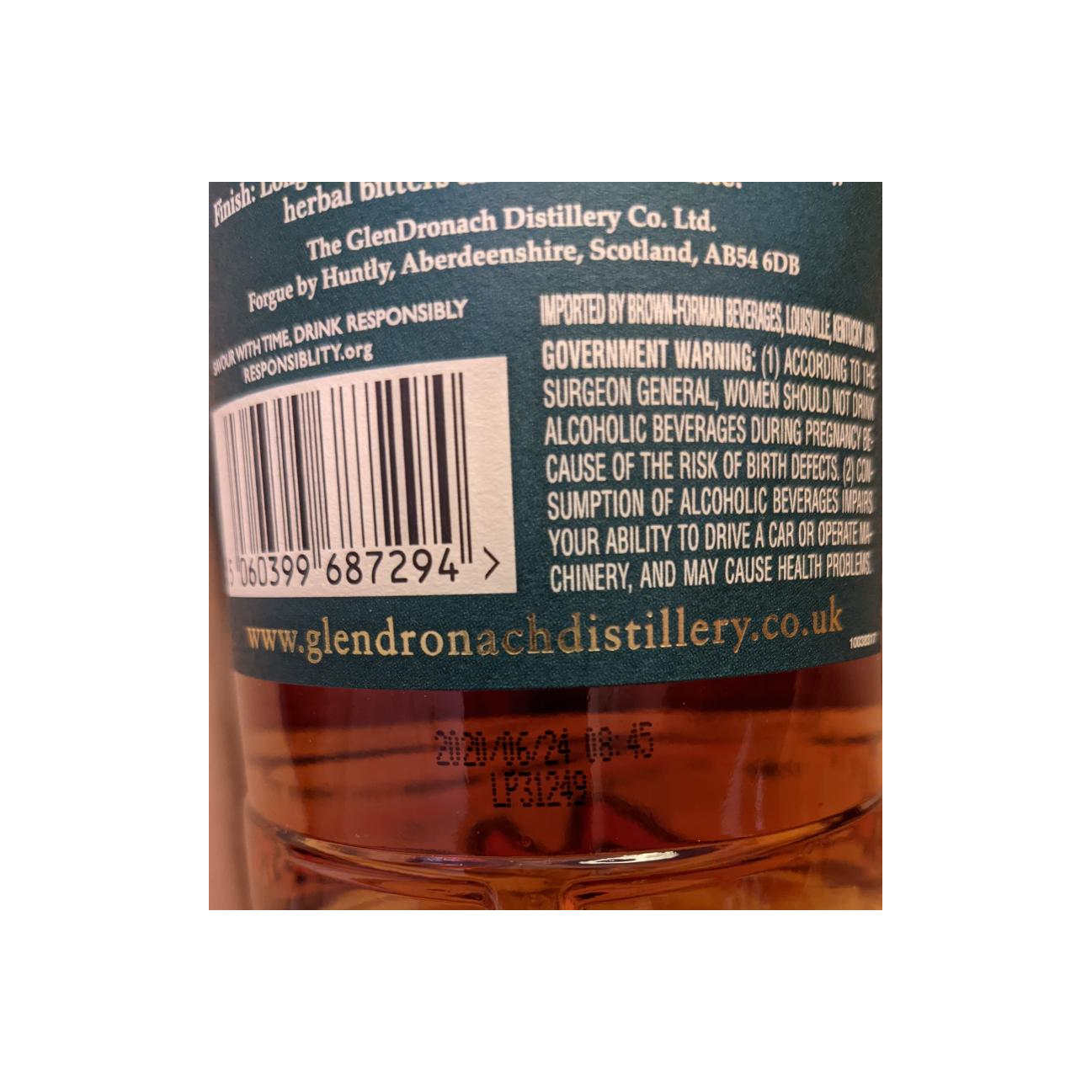 GlenDronach 15 Years Single Malt Whisky 2