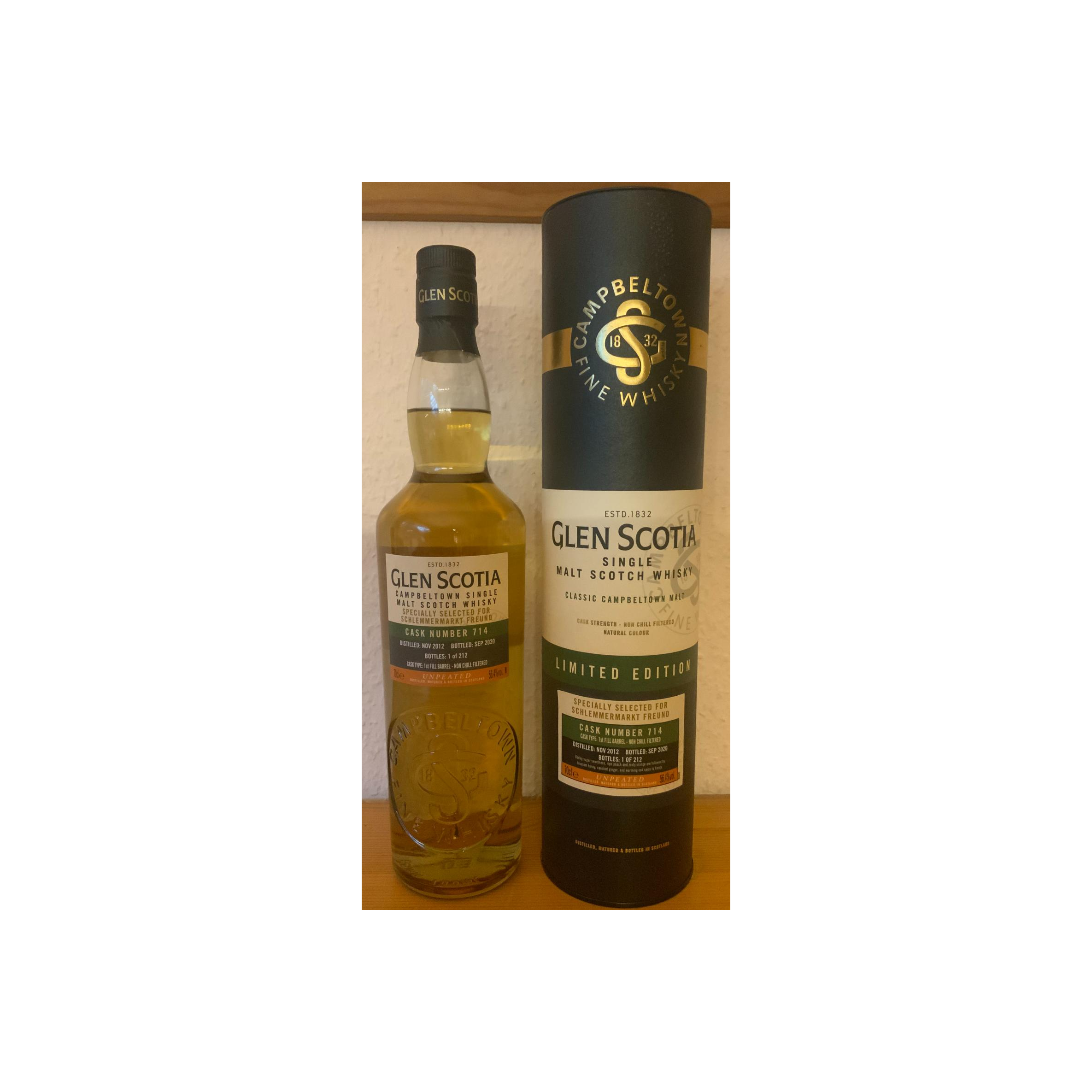 Glen Scotia Limited Edition 2012 Single Malt Whisky 3