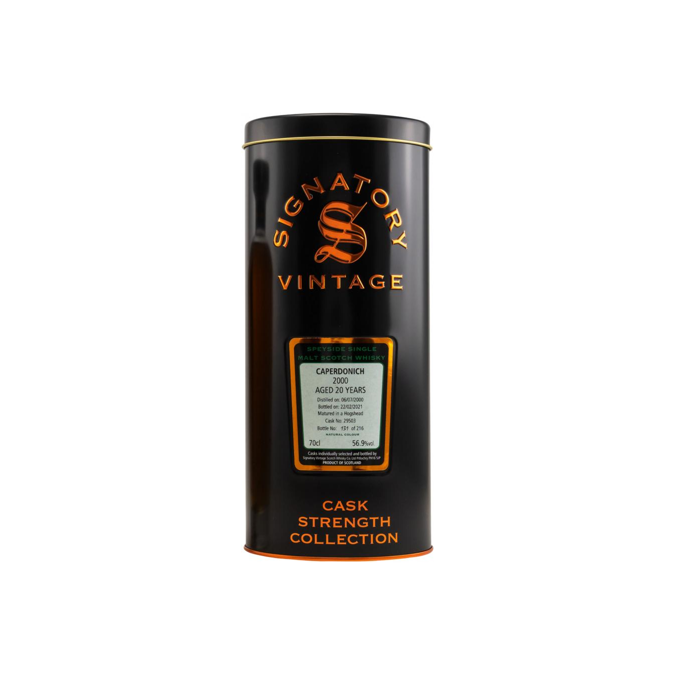 Caperdonich Cask Strength Collection 2000 20 Years Single Malt Whisky 2