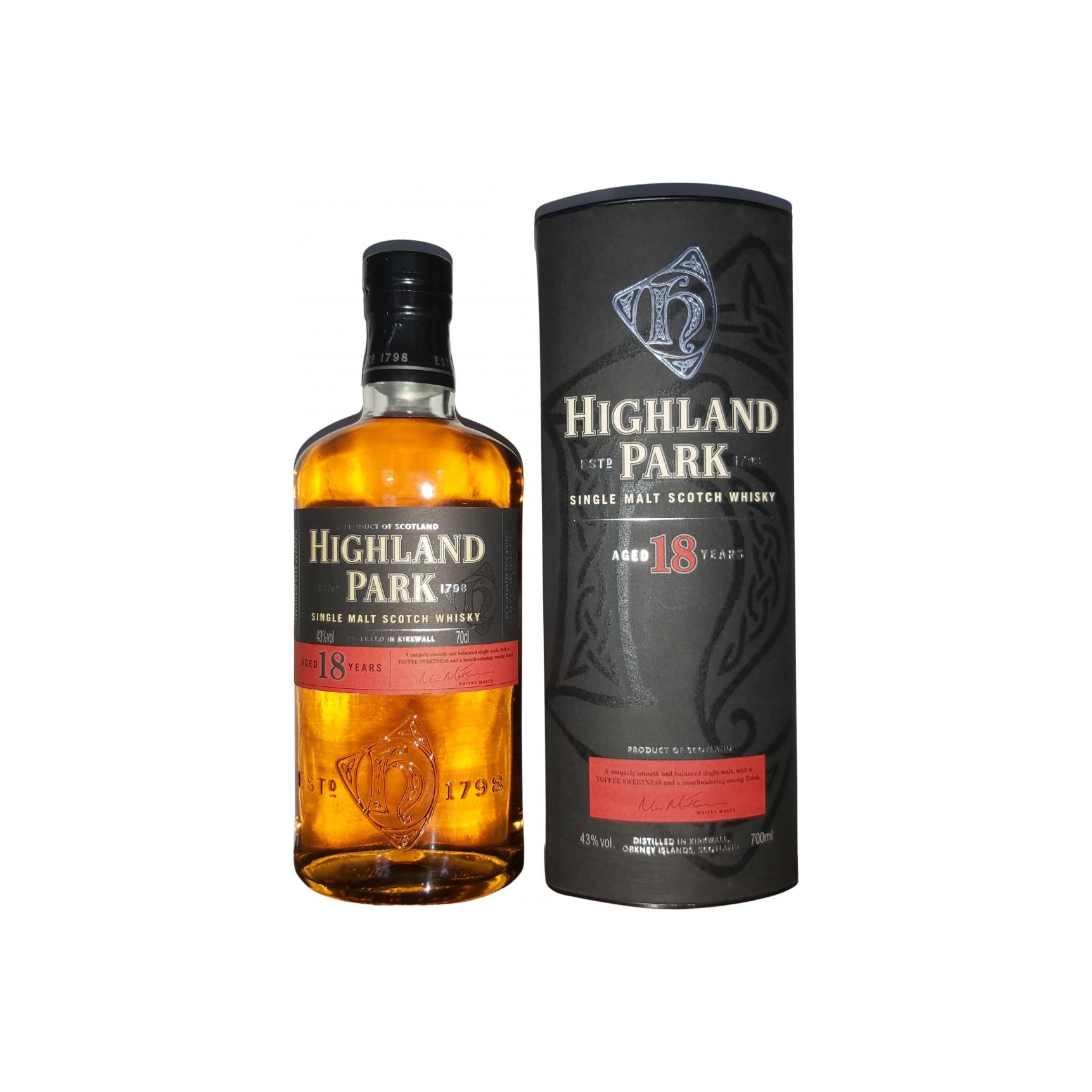 Highland Park 18 Years Single Malt Whisky 2