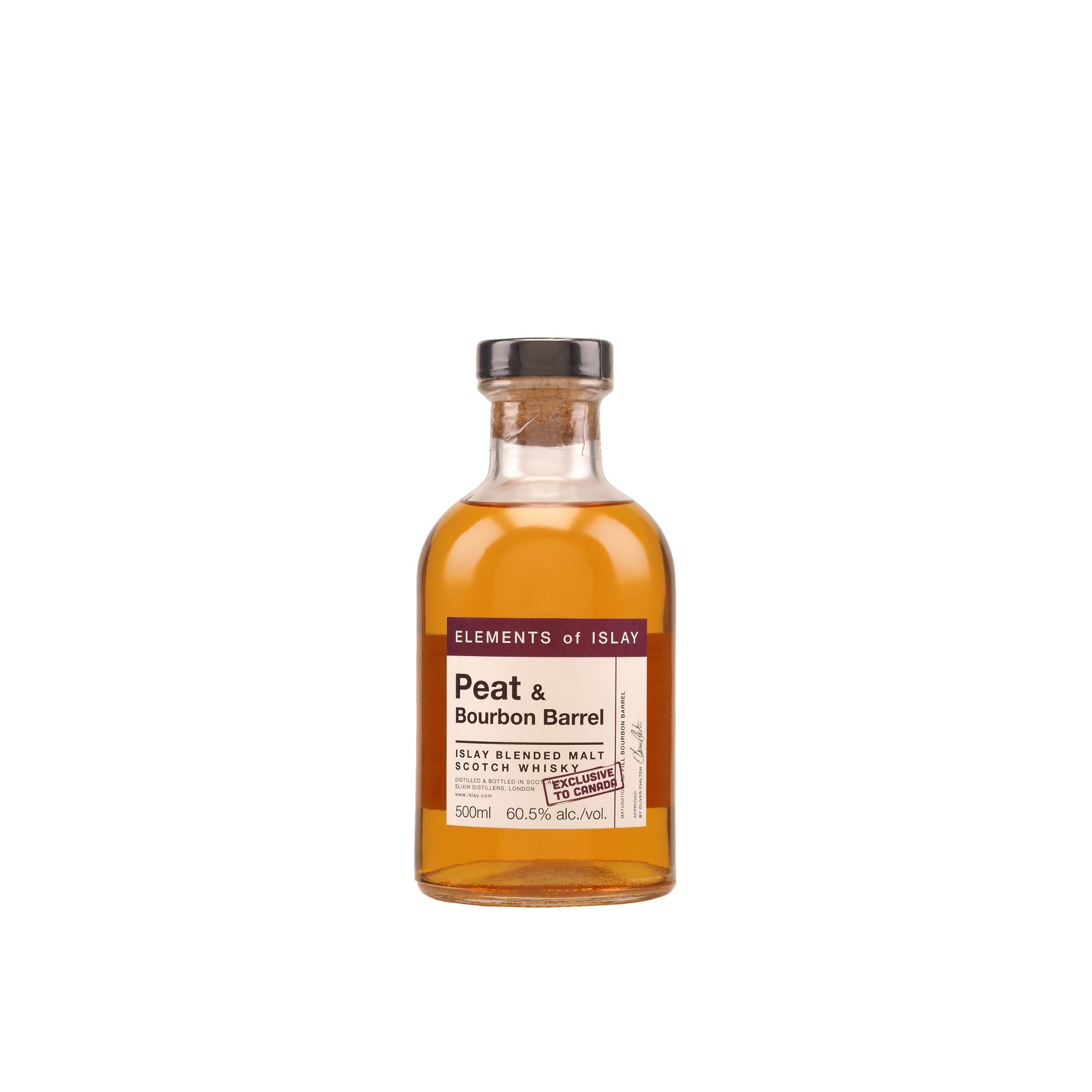 Peat & Bourbon Barrel Islay Blended Malt Scotch Whisky ElD