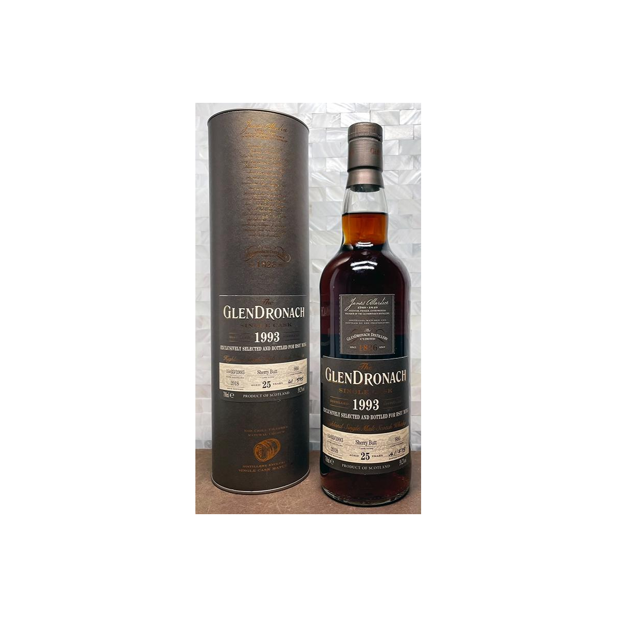 GlenDronach Single Cask 1993 25 Years Single Malt Whisky