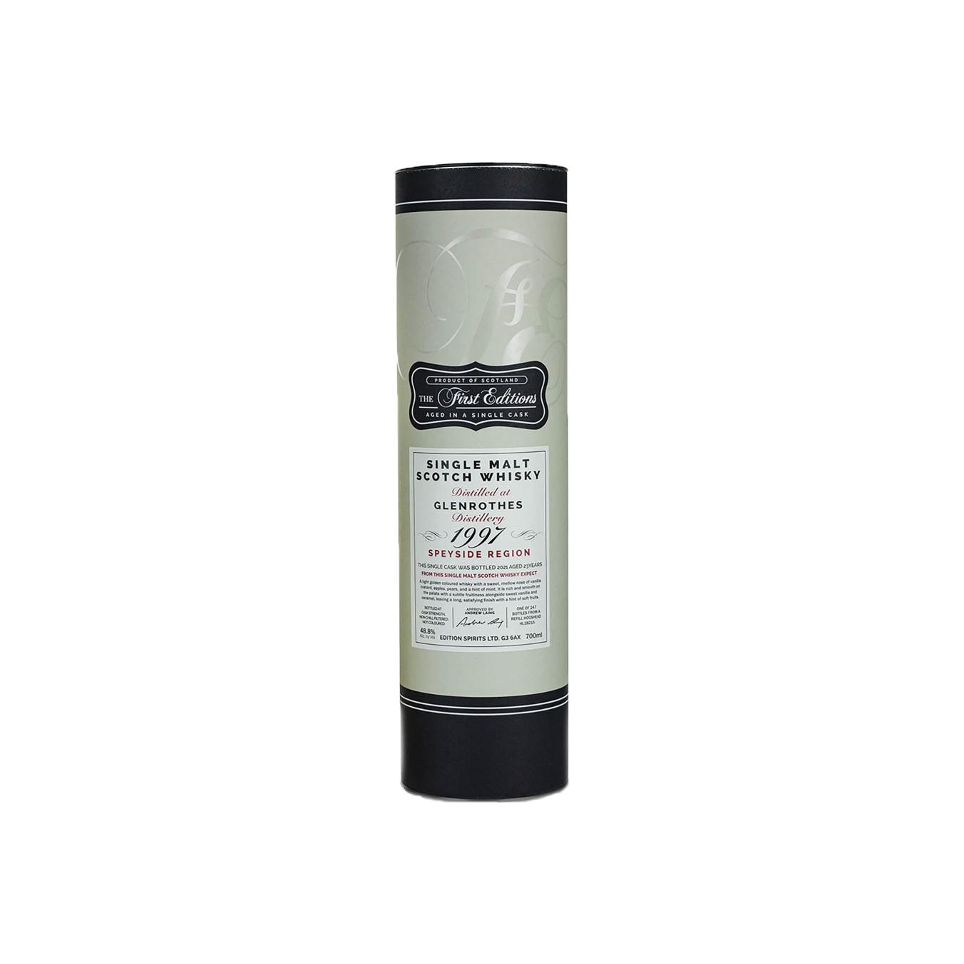 The Glenrothes The First Editions 1997 23 Years Single Malt Whisky 2