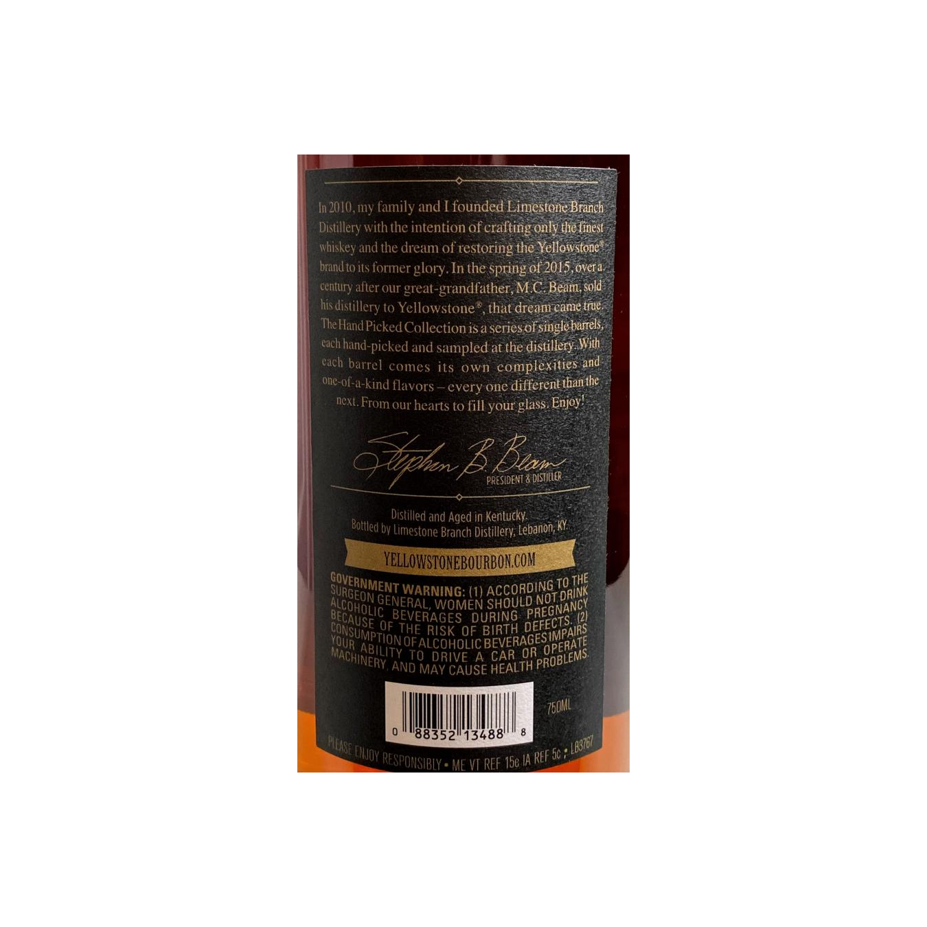 Yellowstone 2016 Bourbon Whisky 3