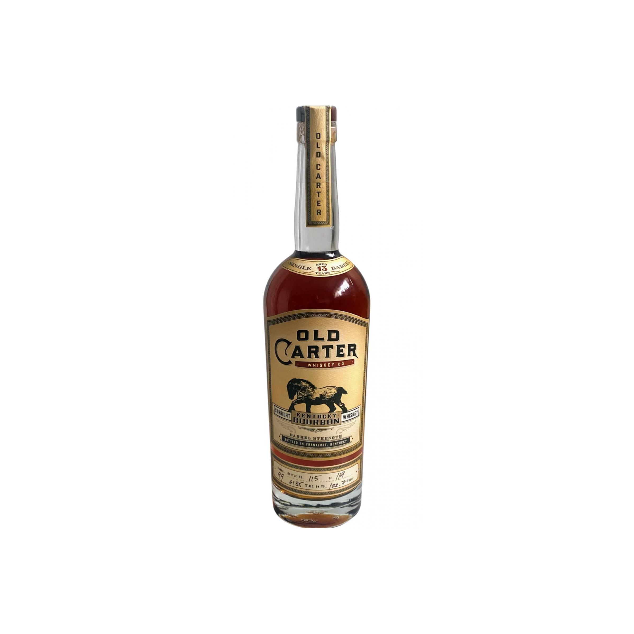 Old Carter Straight Kentucky Bourbon Whiskey