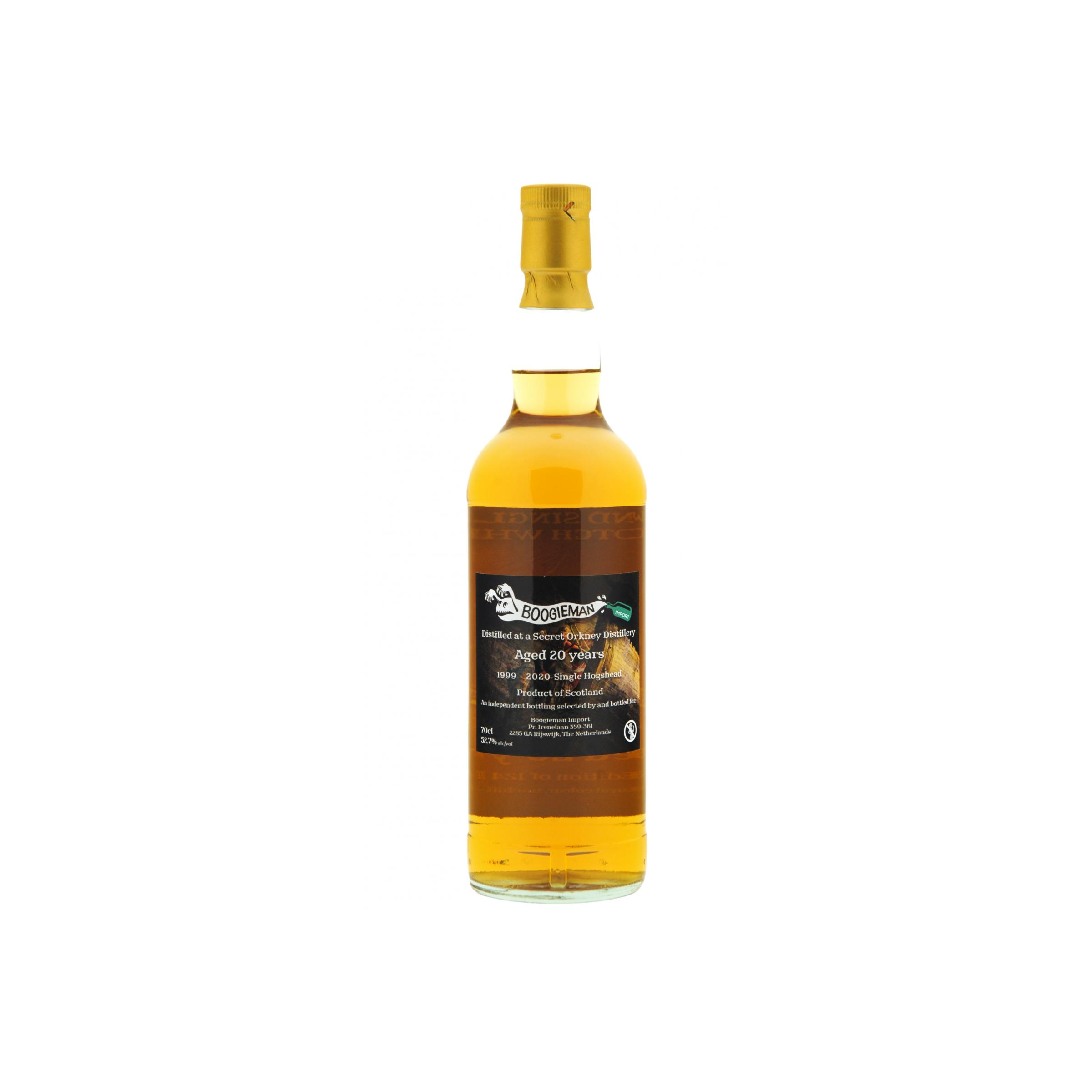 Distilled at a Secret Orkney Distillery 1999 BI 2