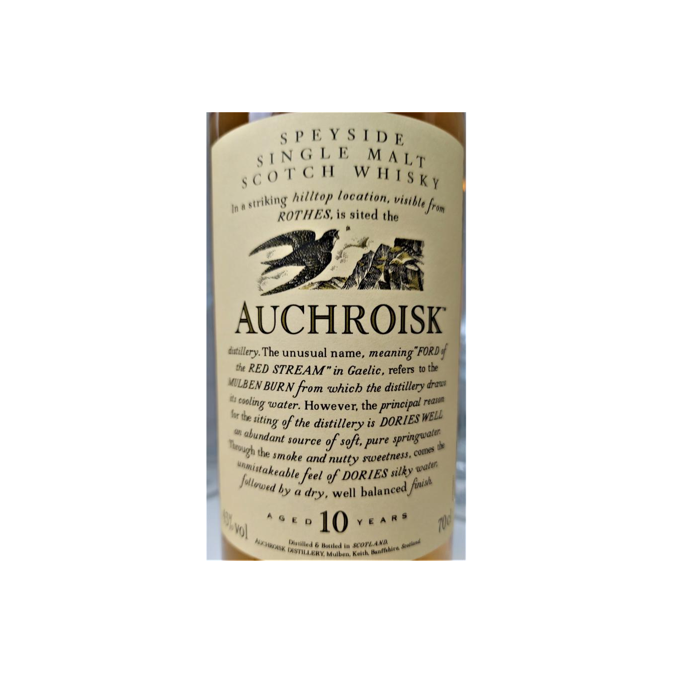 Auchroisk 10 Years Single Malt Whisky 3