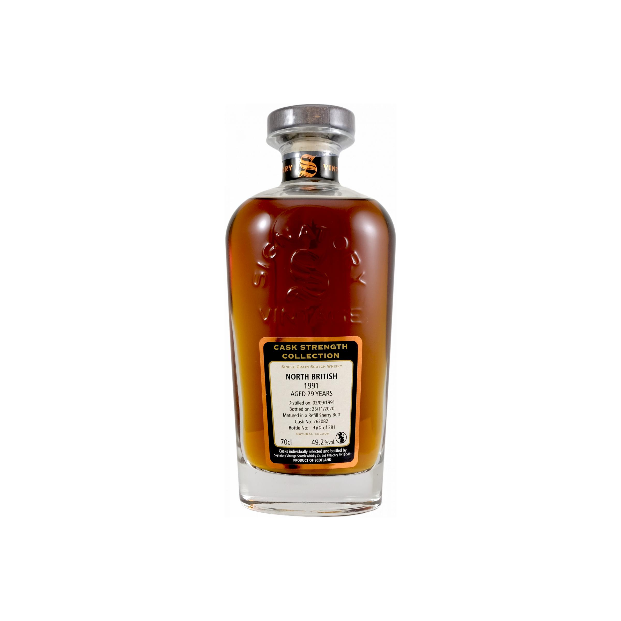 North British Cask Strength Collection 1991 29 Years Single Grain Whisky