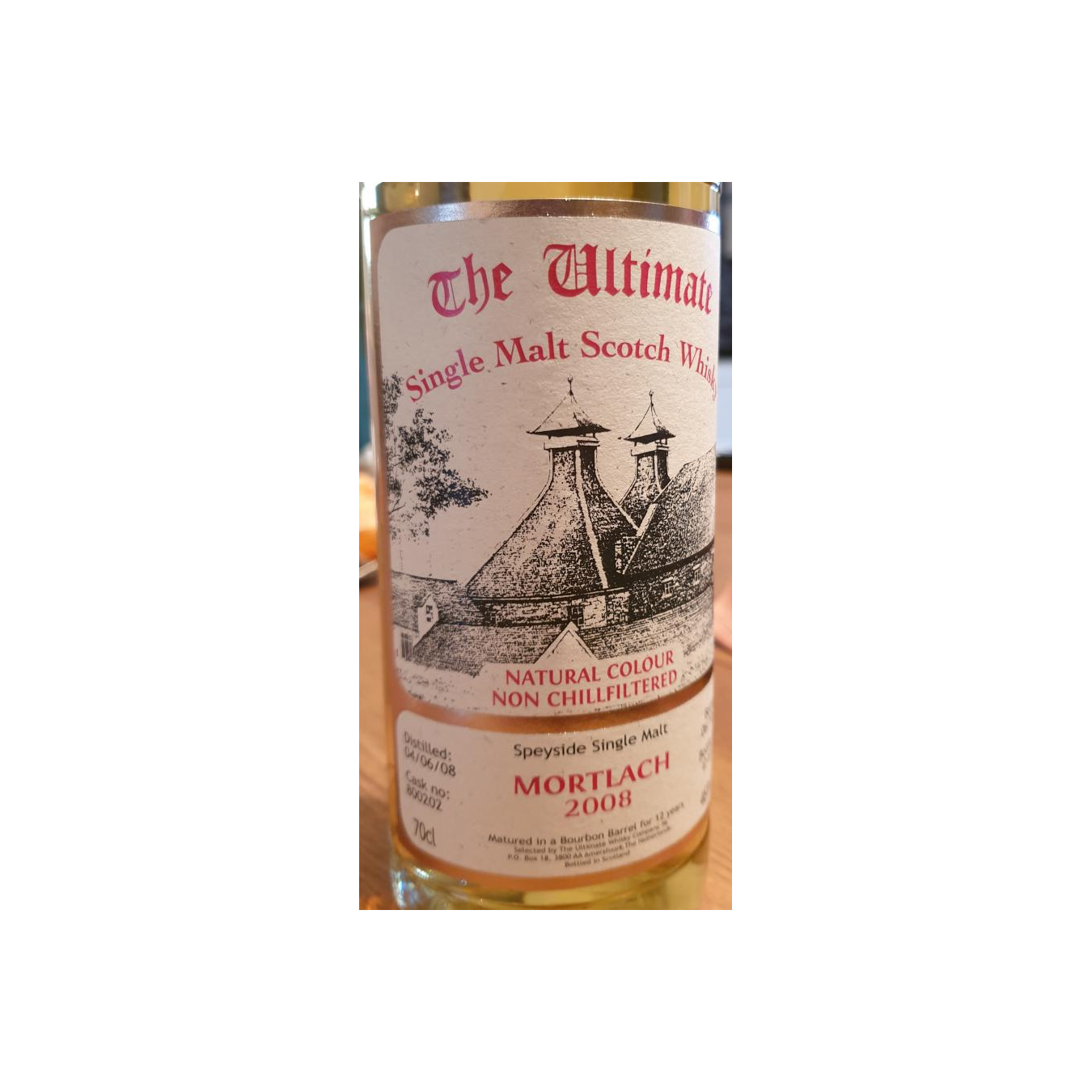 Mortlach The Ultimate 2008 12 Years Single Malt Whisky