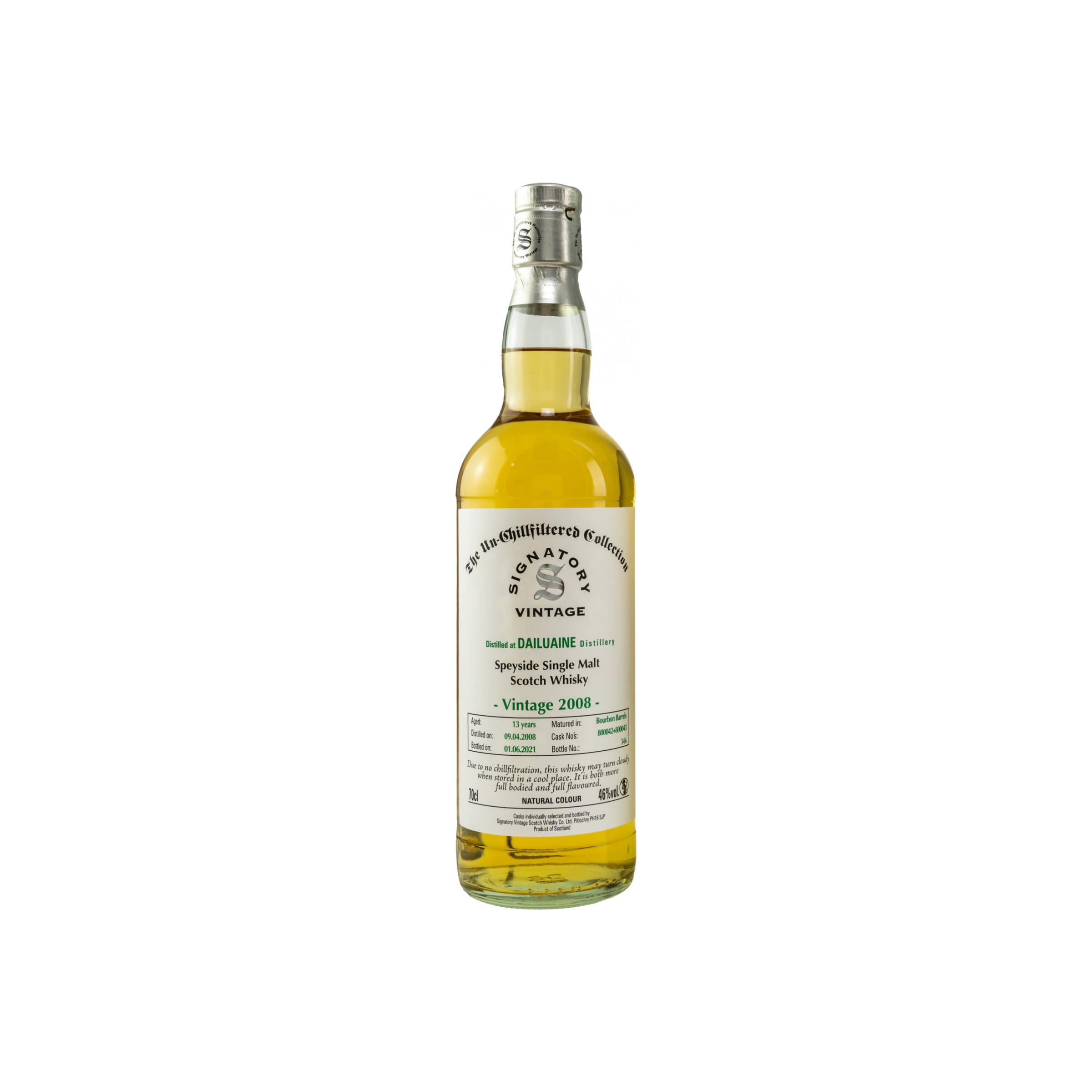 Dailuaine The Un-Chillfiltered Collection 2008 13 Years Single Malt Whisky