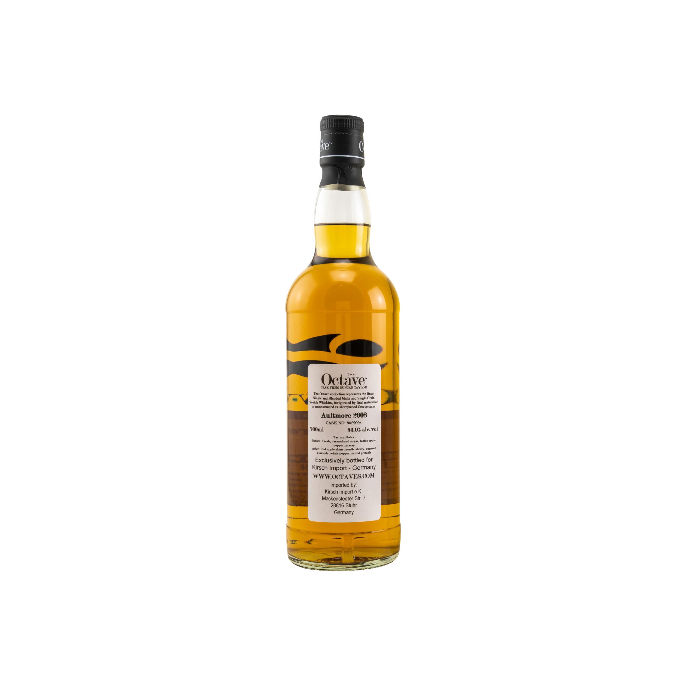 Aultmore The Octave 2008 12 Years Single Malt Whisky 2