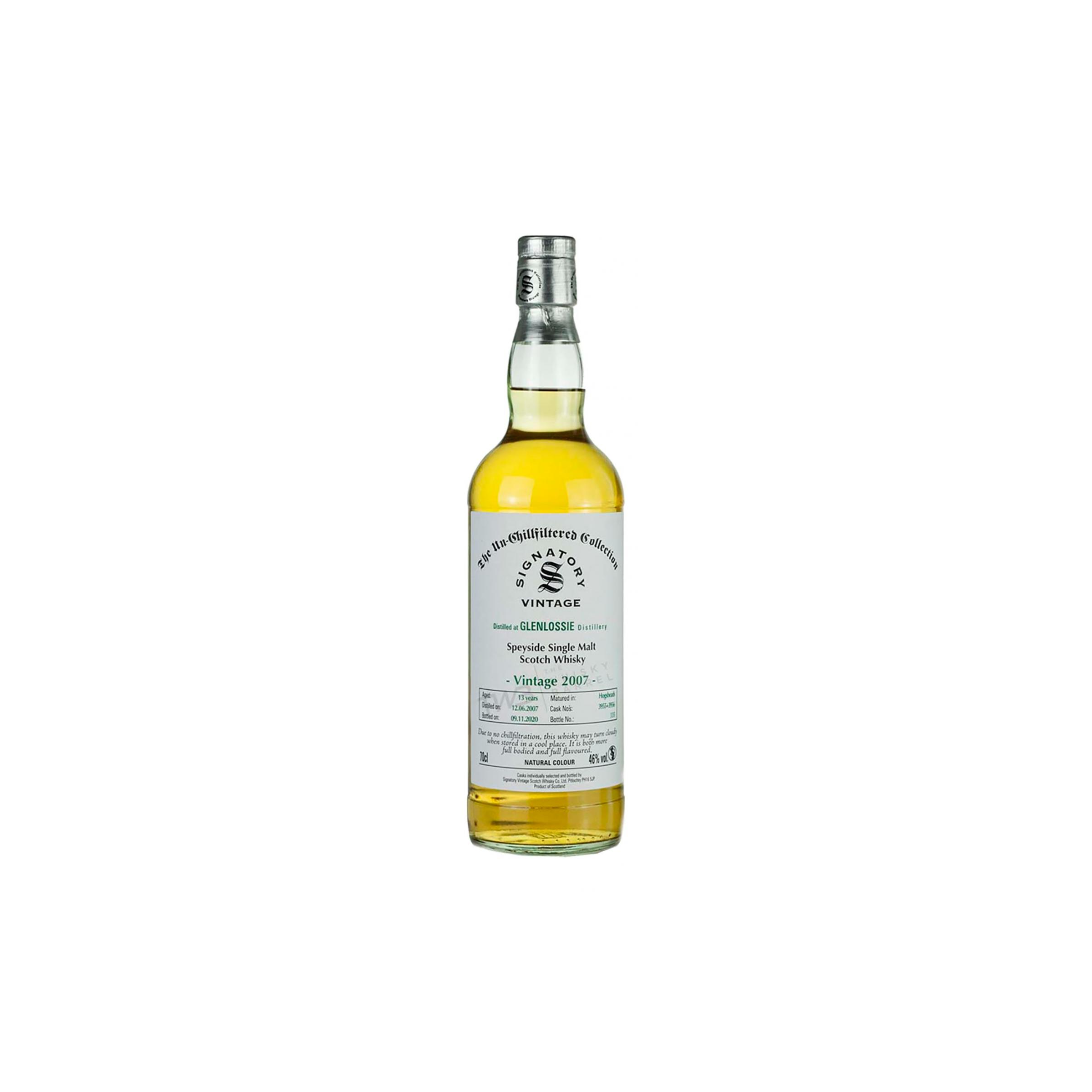 Glenlossie The Un-Chillfiltered Collection 2007 13 Years Single Malt Whisky