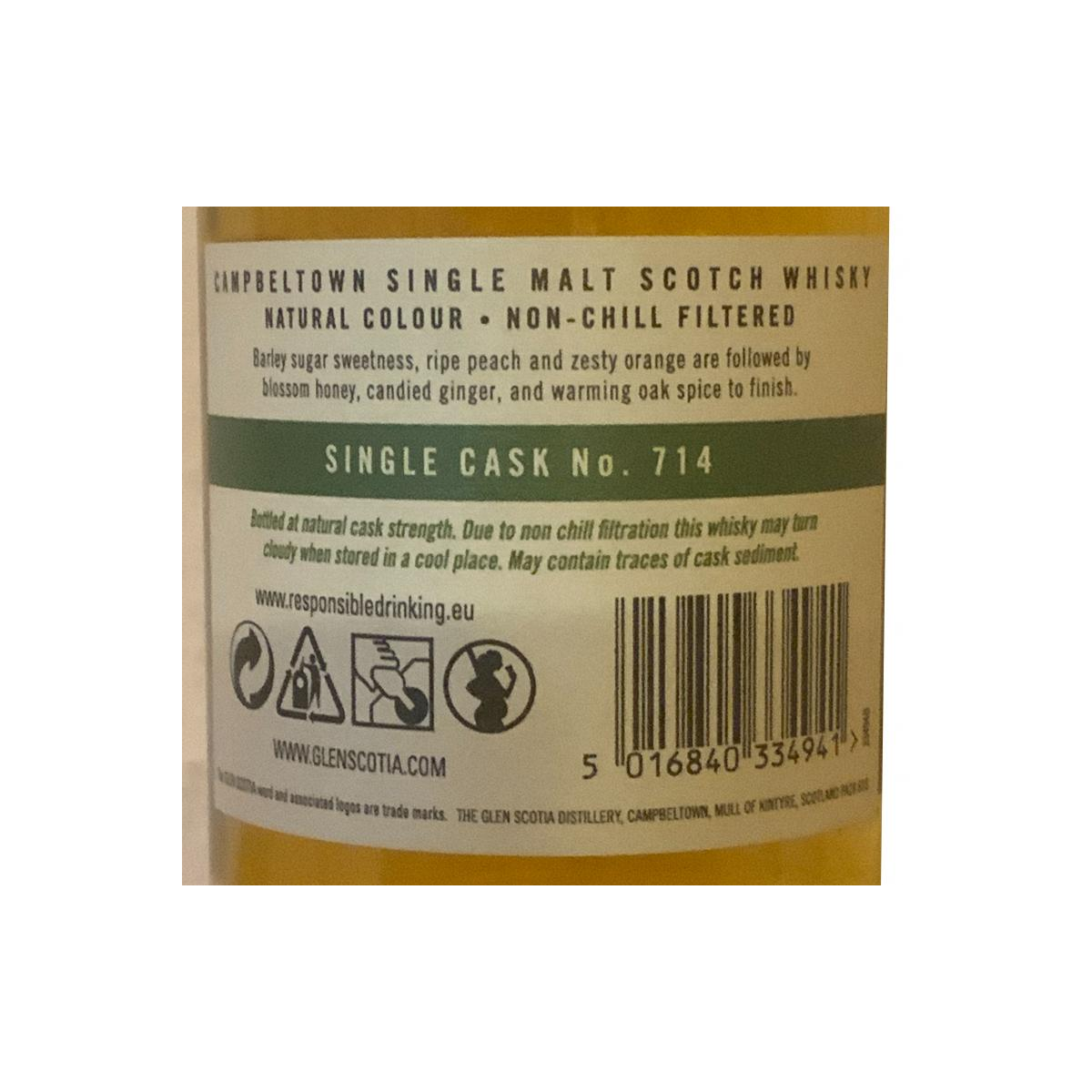 Glen Scotia Limited Edition 2012 Single Malt Whisky 2