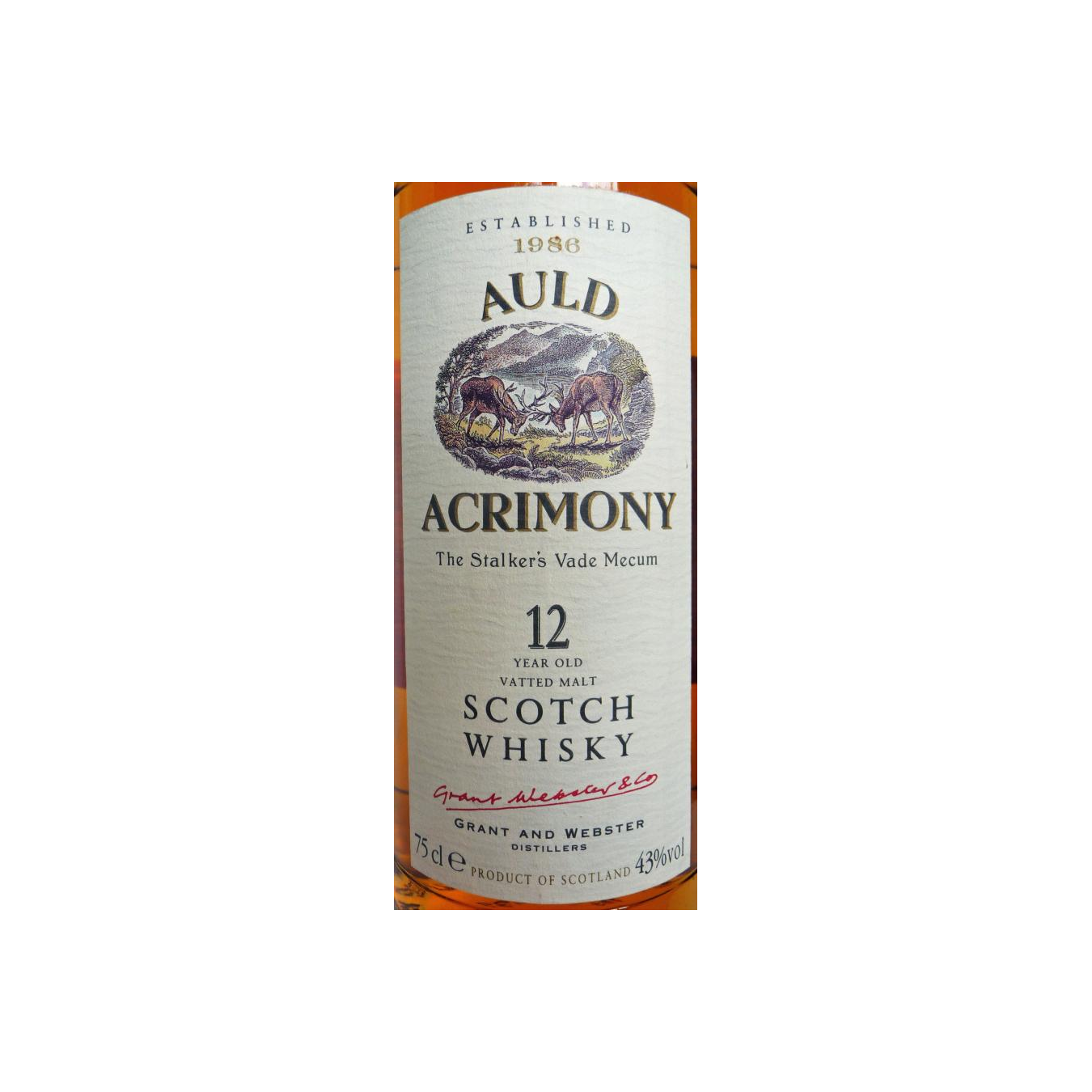 Auld Acrimony 12-year-old 2