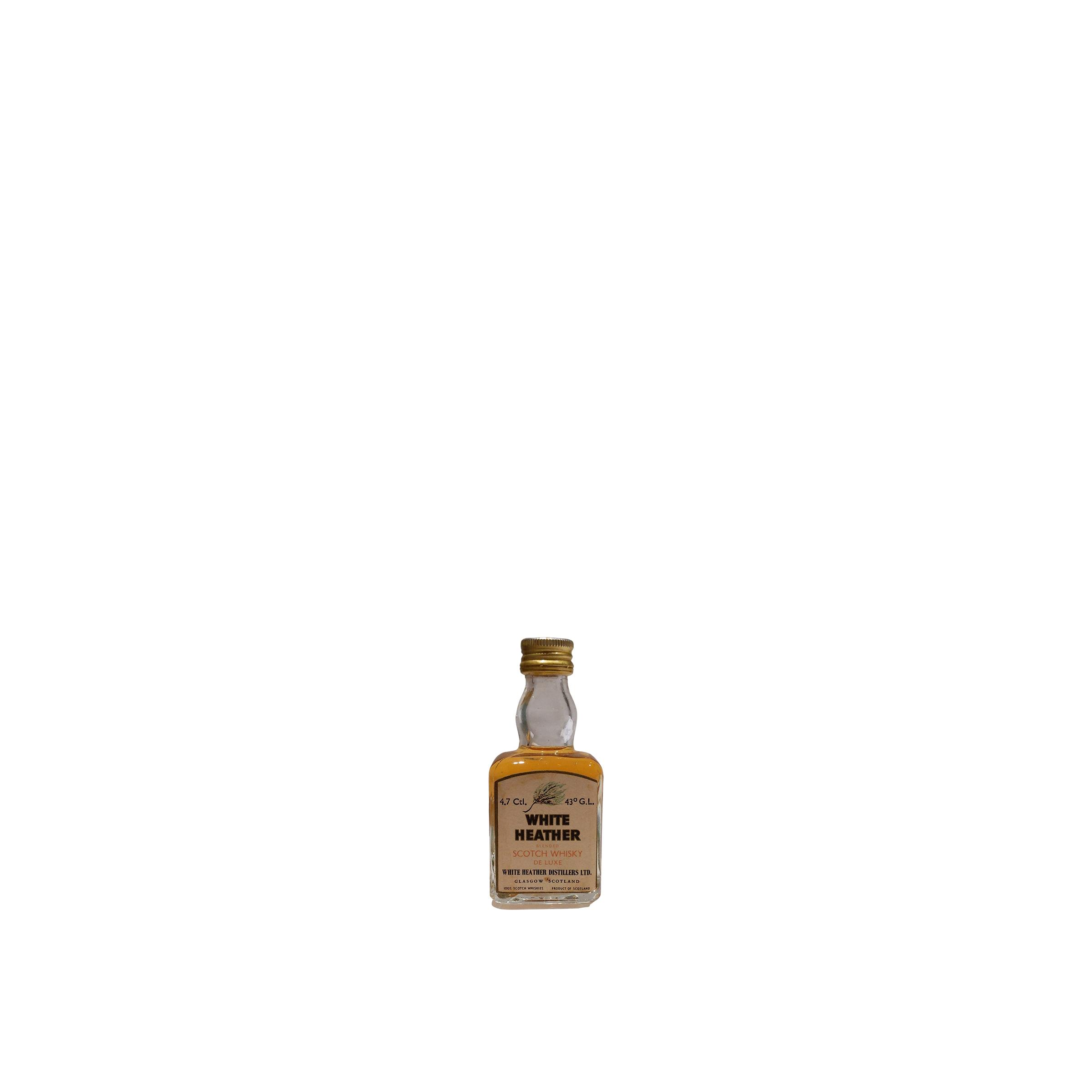 White Heather Blended Scotch Whisky De Luxe