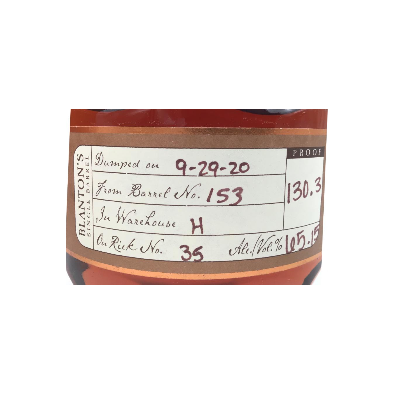 Blanton's Bourbon Whisky 2