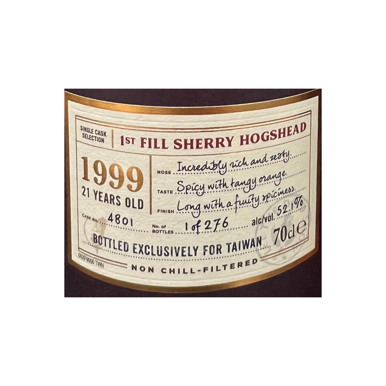 Aberlour 1999 21 Years Single Malt Whisky 2