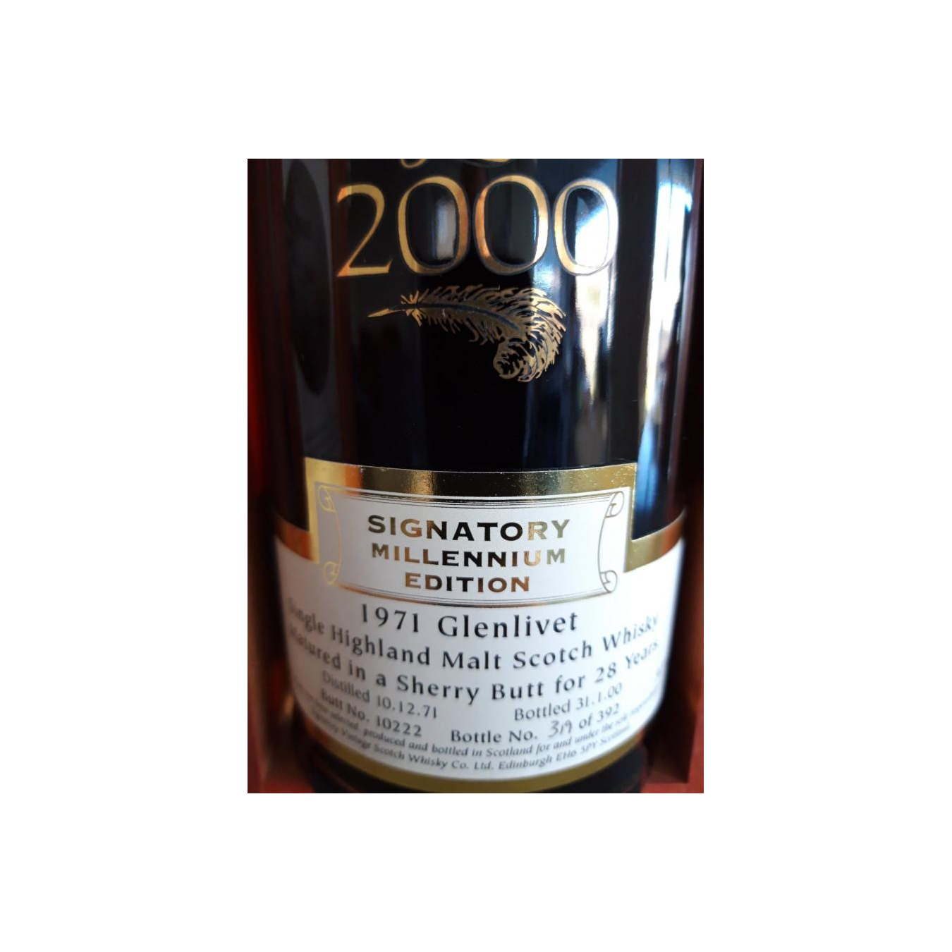The Glenlivet 1971 28 Years Single Malt Whisky