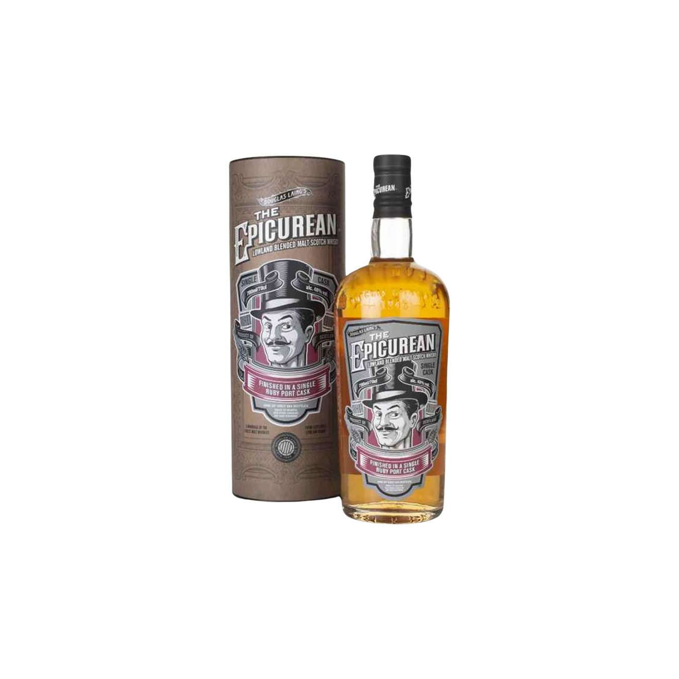 The Epicurean Lowland Blended Malt Scotch Whisky DL 2