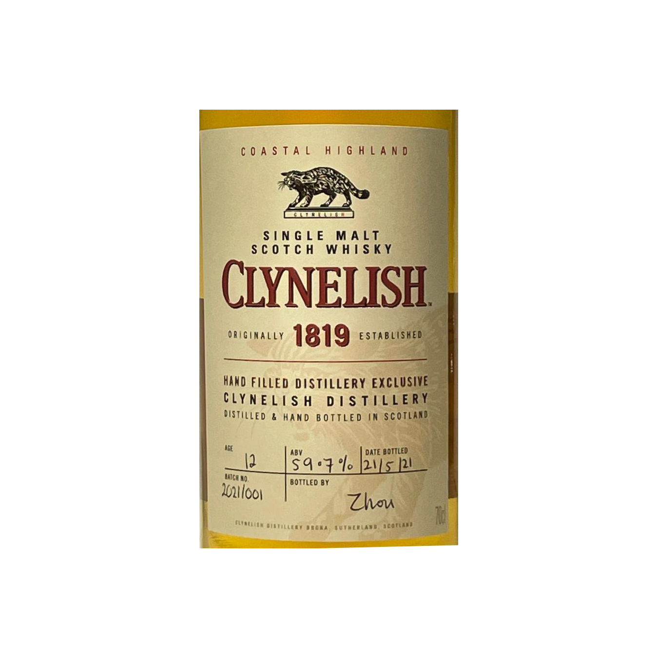 Clynelish 2009 12 Years Single Malt Whisky 2